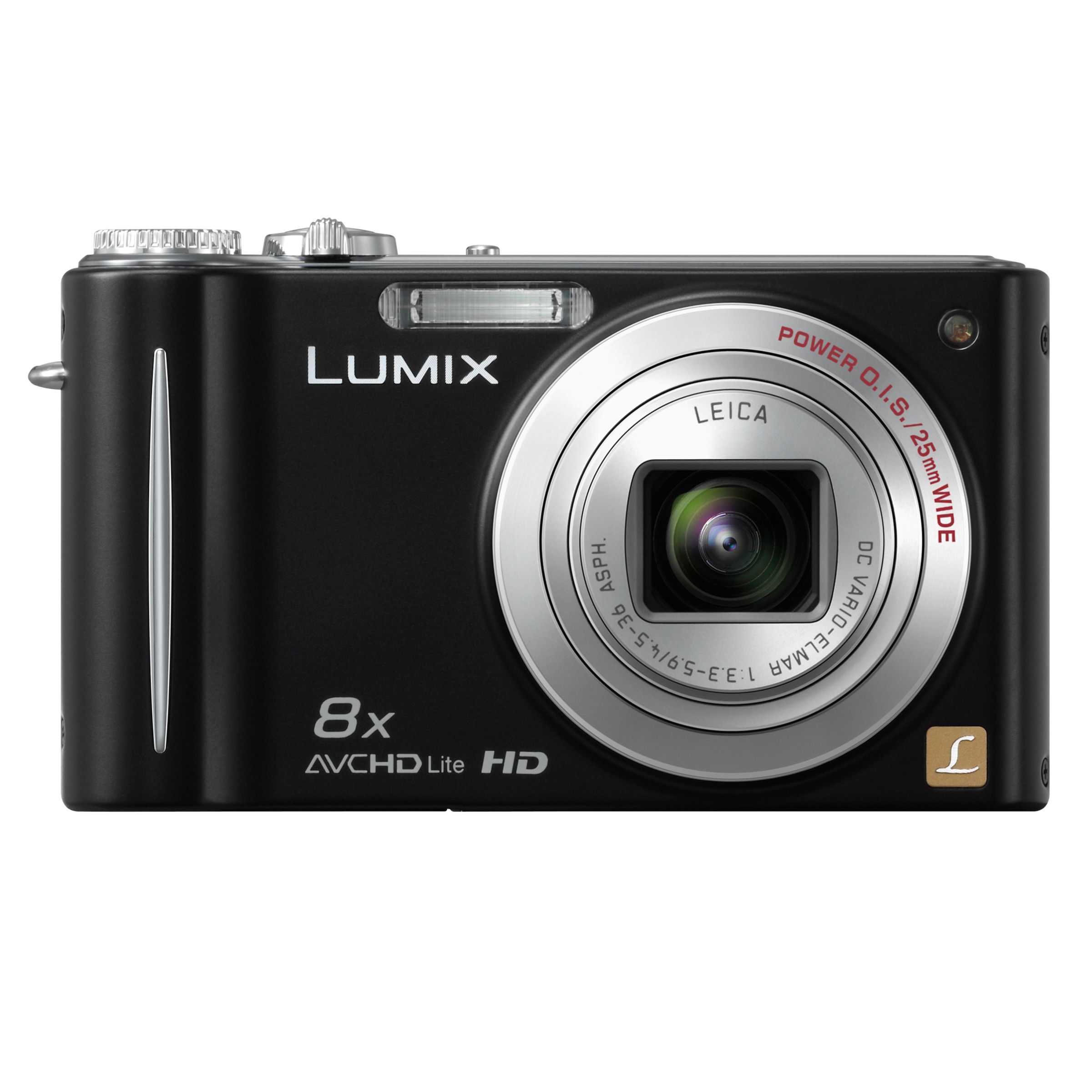 Panasonic Lumix DMC-ZX3EB-K Digital Camera, Black at John Lewis