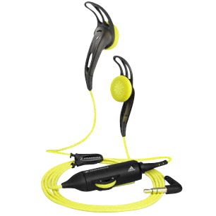 Sennheiser Adidas MX680 Sports In-Ear Headphones, Yellow