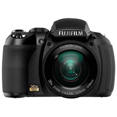 Fujifilm FinePix HS10 Digital Camera, Black at John Lewis