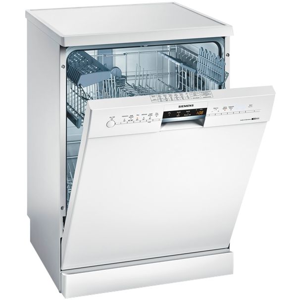 Siemens SN26M230GB Dishwasher, White at John Lewis