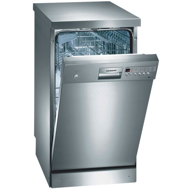 Siemens SF24T553GB Slimline Dishwasher, Stainless Steel at John Lewis