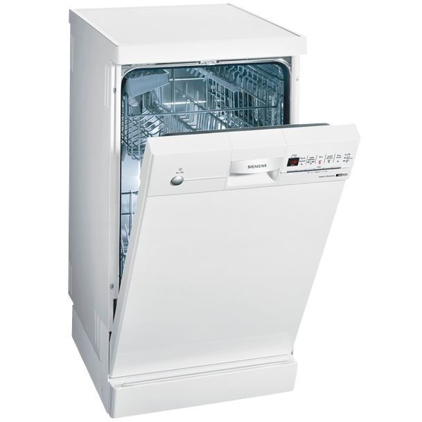 Siemens SF24T252GB Slimline Dishwasher, White at JohnLewis