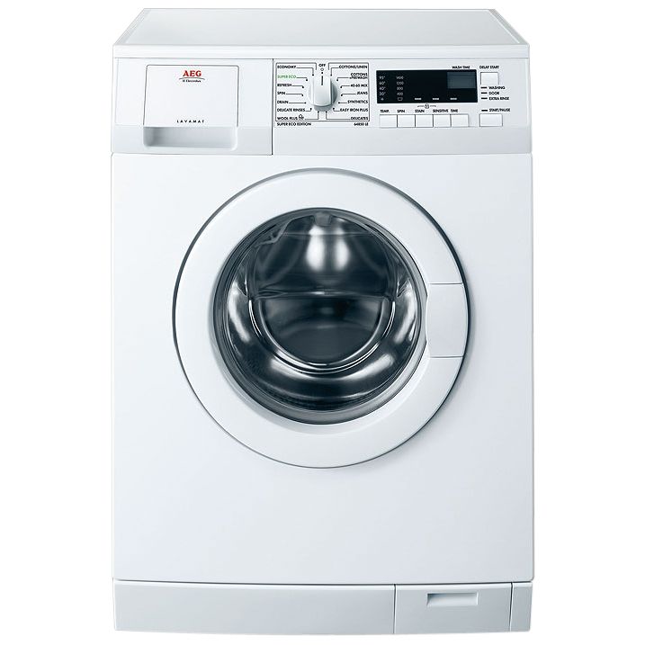 AEG L64840L Washing Machine, White at John Lewis