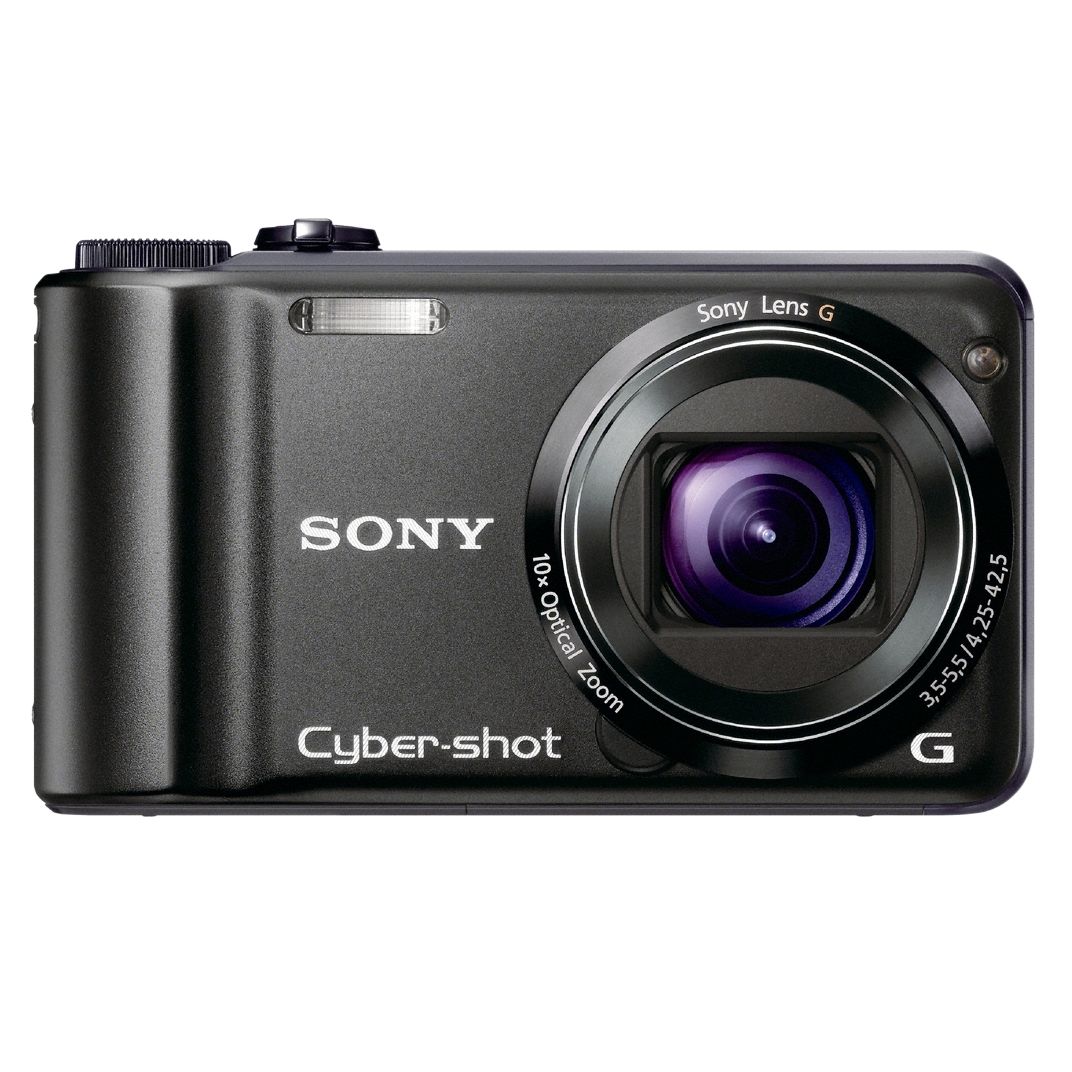 Sony Cyber-shot DSC-H55B Digital Camera, Black at John Lewis