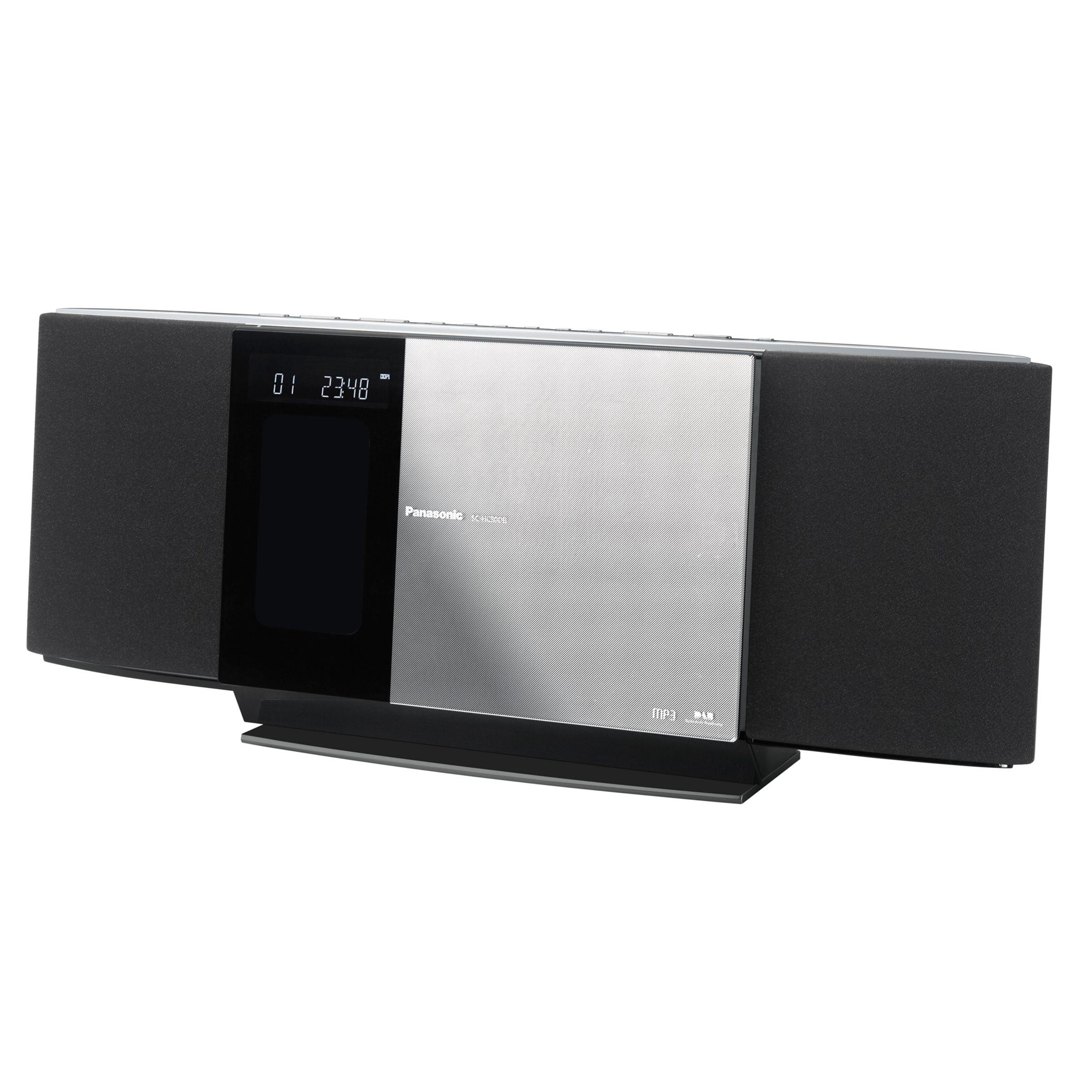 Panasonic SC-HC30DBEB-S DAB Micro System/iPod Dock at John Lewis