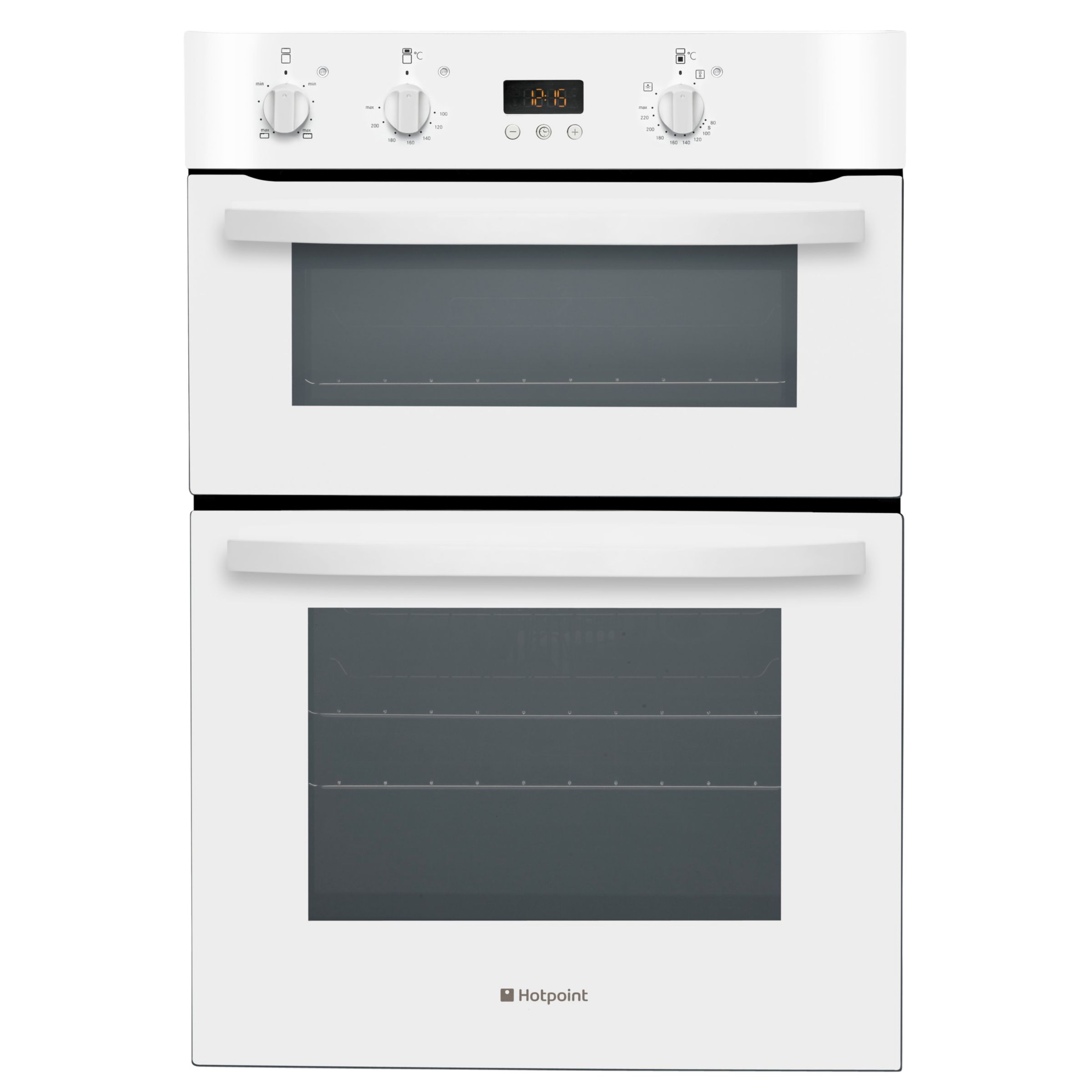 Hotpoint DH53W Double Electric Oven, White at John Lewis