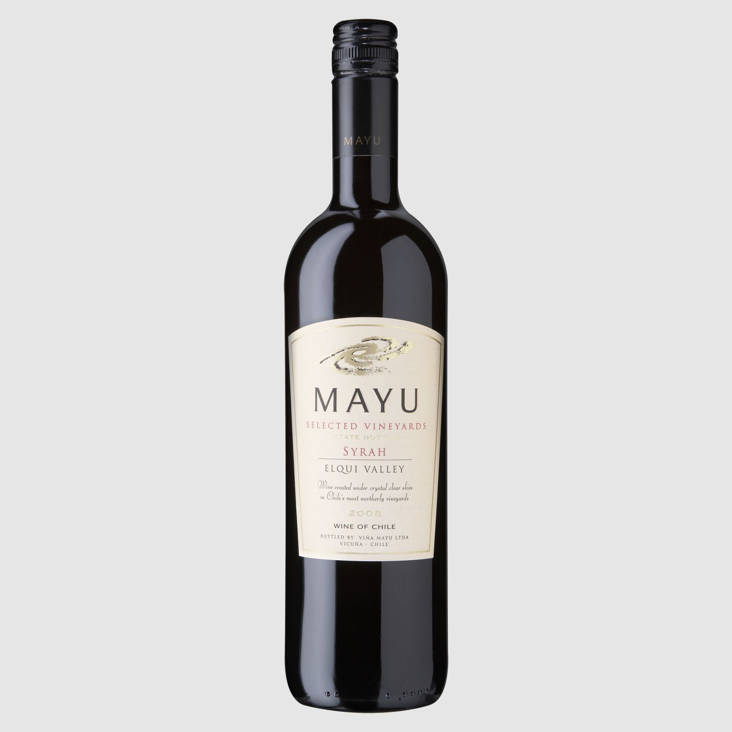 Mayu Selected Vineyards Syrah 2008/09 Elqui Valley, Chile