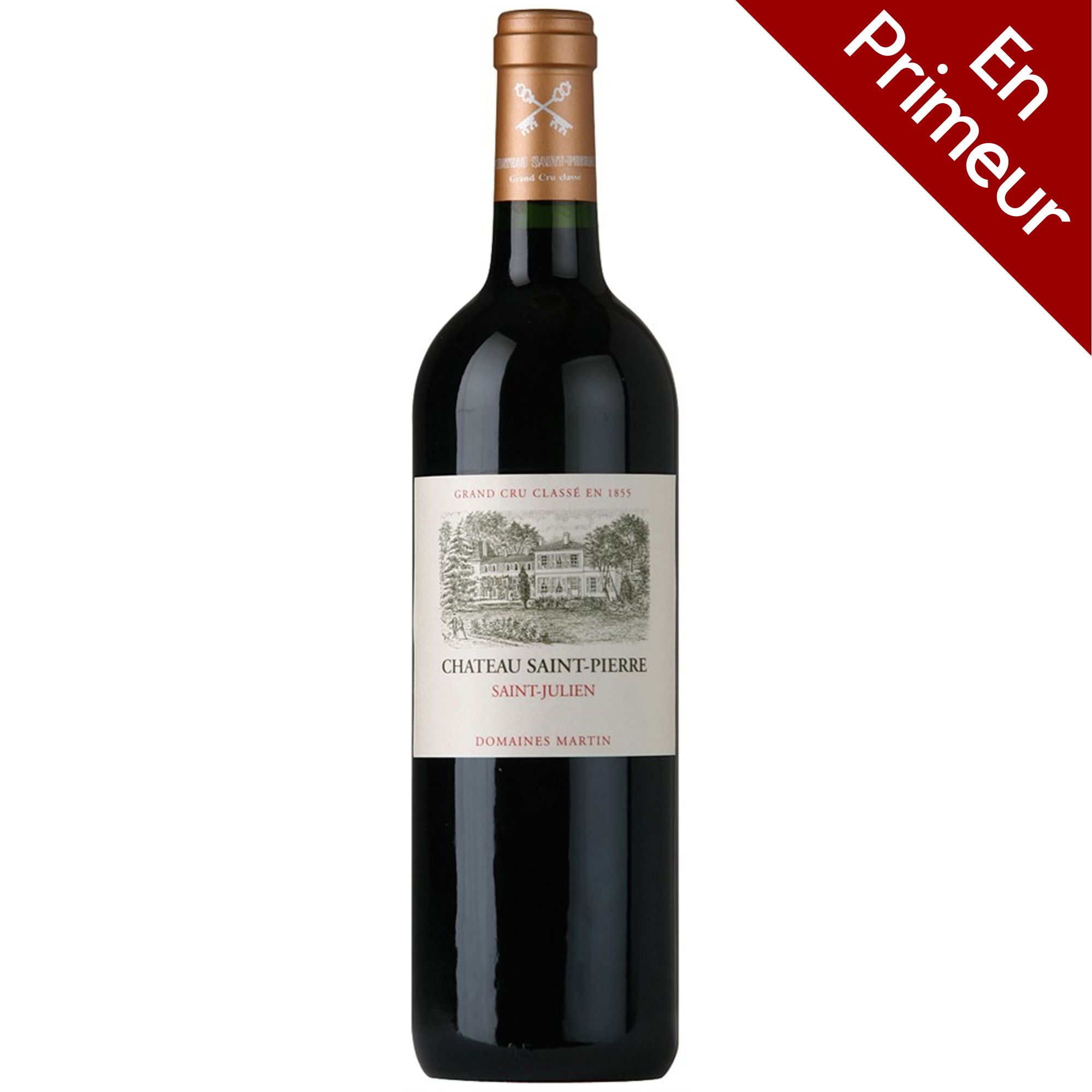 Ch&acirc;teau Saint-Pierre 2009 Saint-Julien 4&egrave;me Grand Cru Class&eacute;, Bordeaux En Primeur, Case of 6 at John Lewis