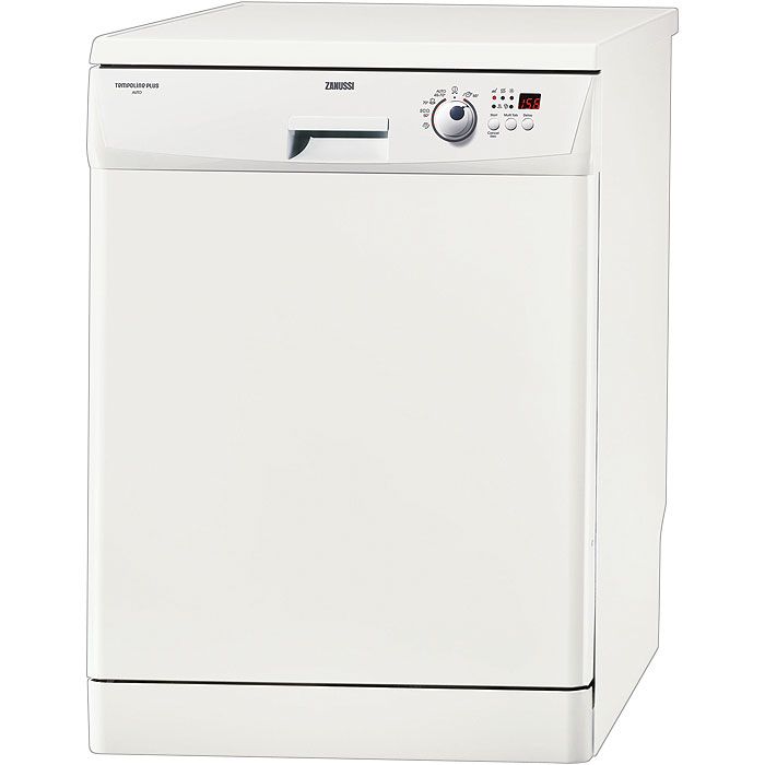 Zanussi ZDF3020 Dishwasher, White at John Lewis