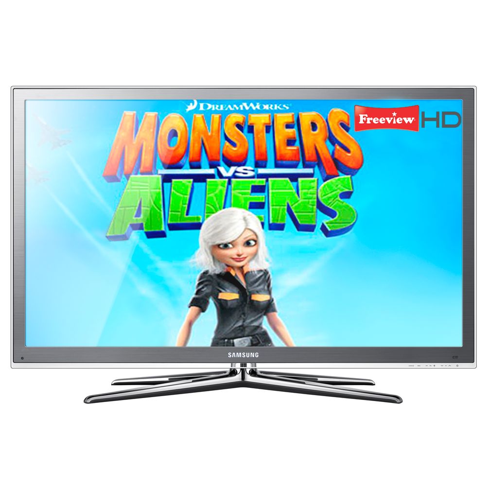 Samsung UE40C8000X LED 1080p 3D TV, 40" with FREE 3D Blu-ray Player & Shrek 3D Disc Box Set at John Lewis