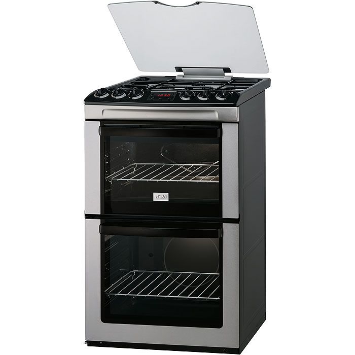 Zanussi ZCG551GXC Gas Cooker, Stainless Steel at John Lewis