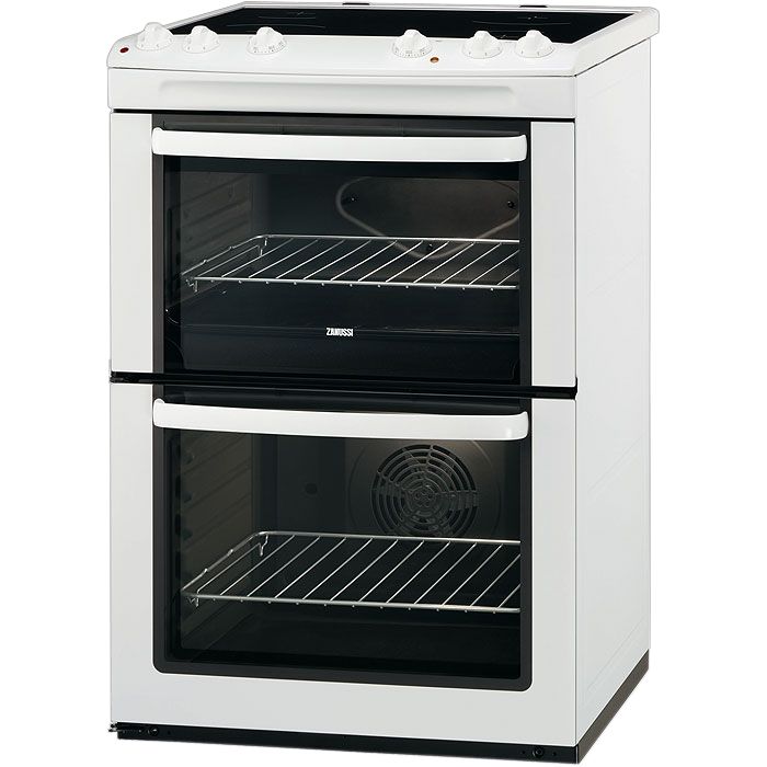 Zanussi ZCV661MW Electric Cooker, White at John Lewis