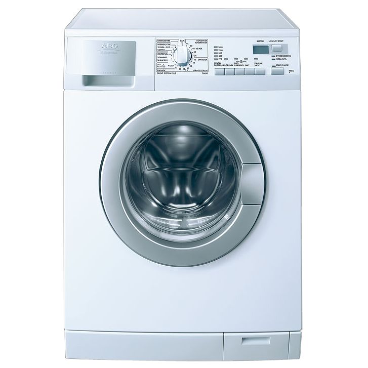 AEG L76650 Washing Machine, White at John Lewis