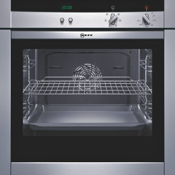 Neff B45M42N0GB Single Electric Oven, Stainless Steel at JohnLewis
