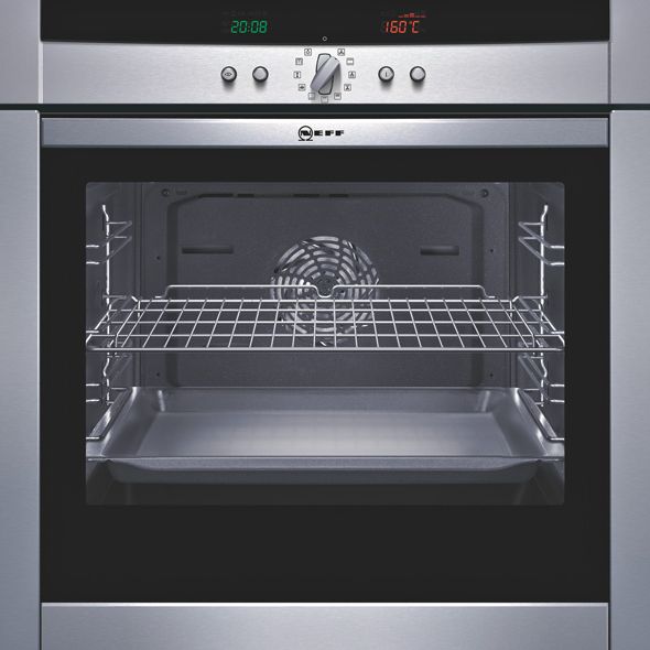 Neff B45E42N0GB Single Electric Oven, Stainless Steel at John Lewis