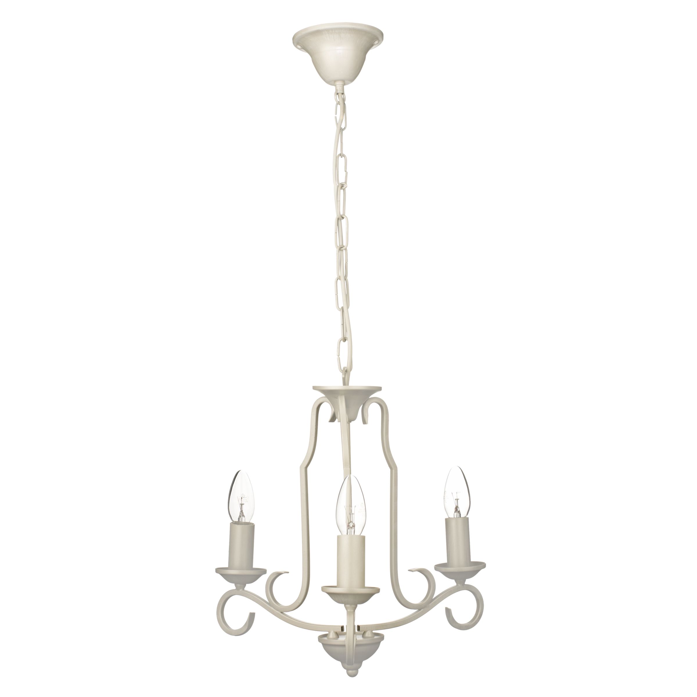 John Lewis Cecilia Ceiling Light, 3 Arm