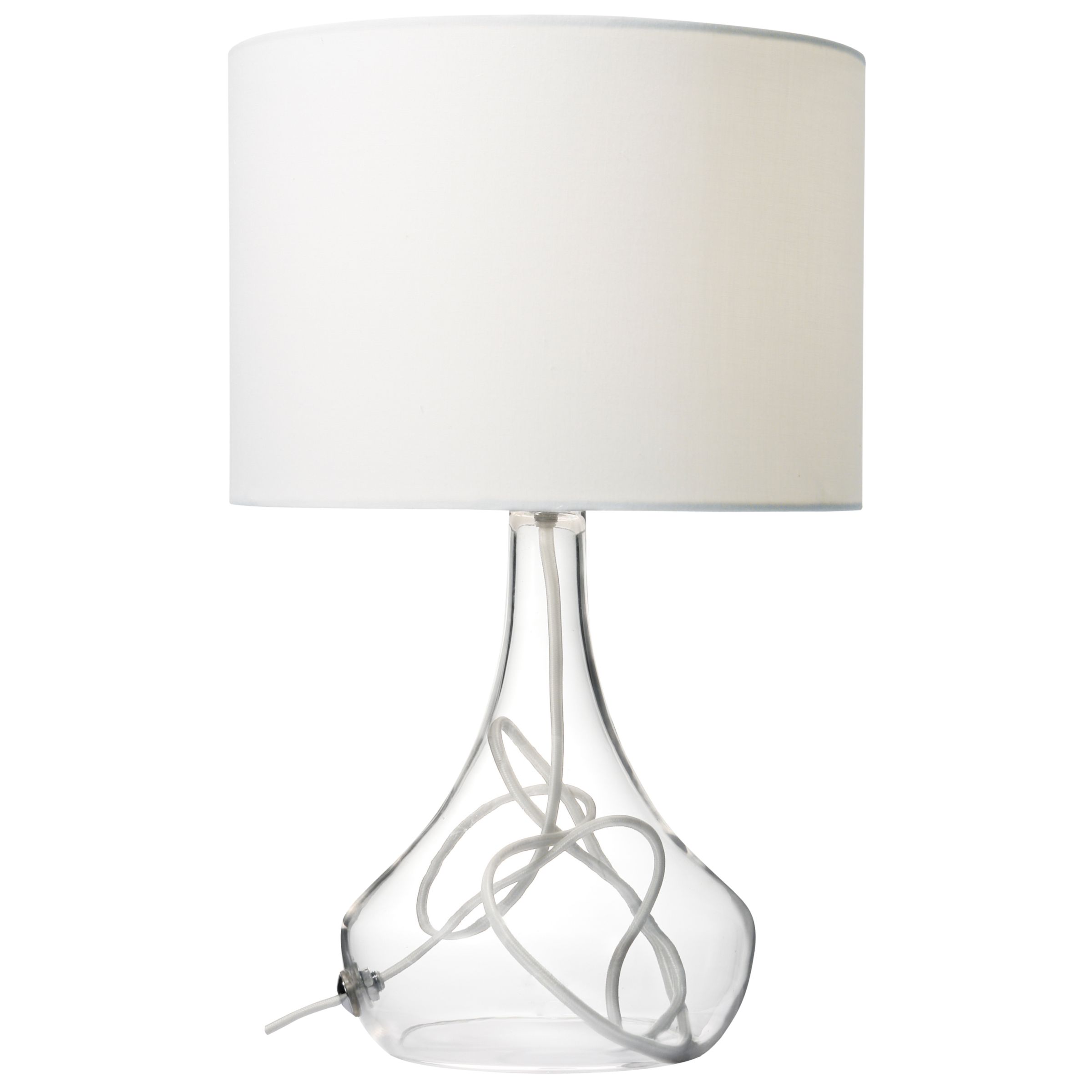 John Lewis Jolie Table Lamp, White