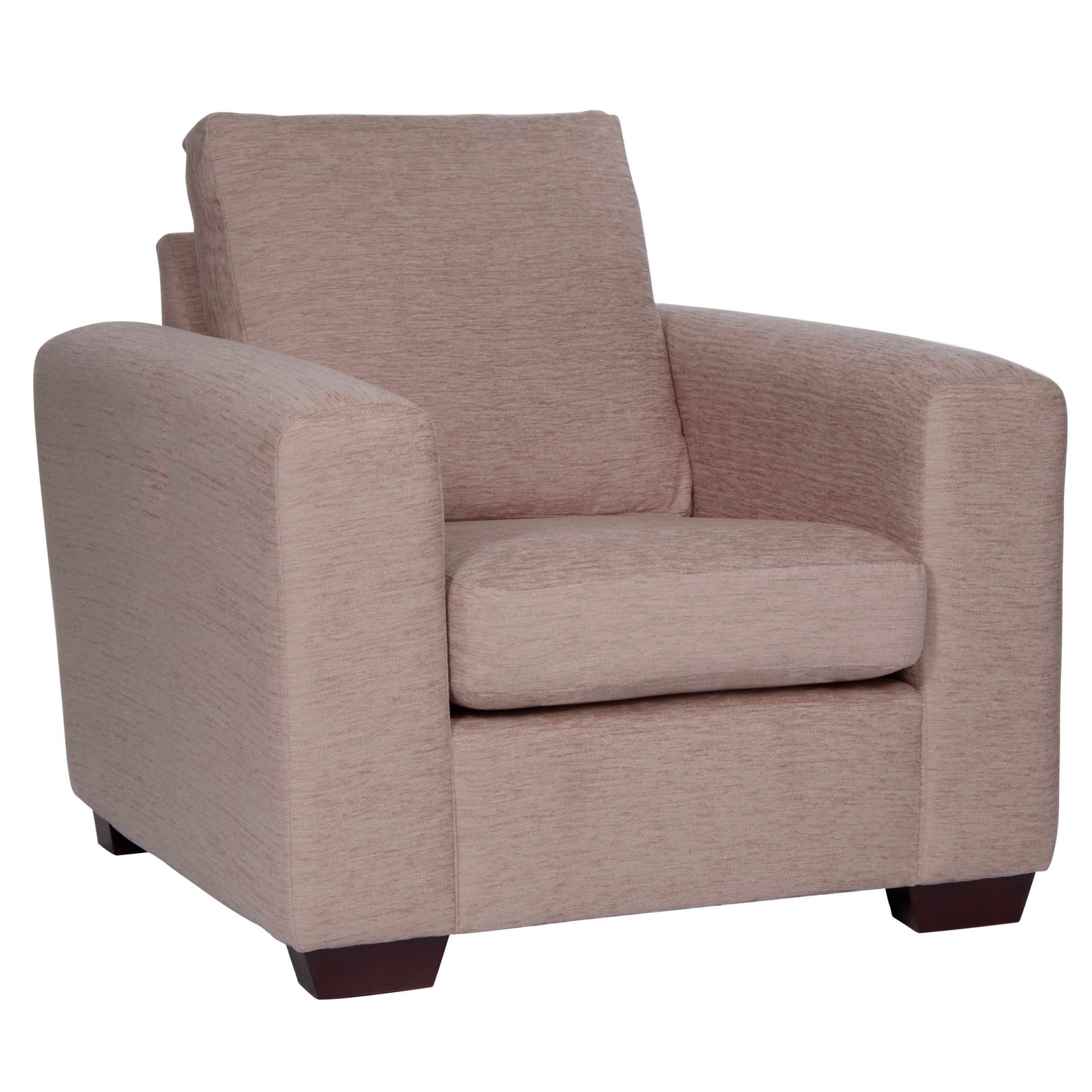 John Lewis Leo Armchair, Mink at John Lewis