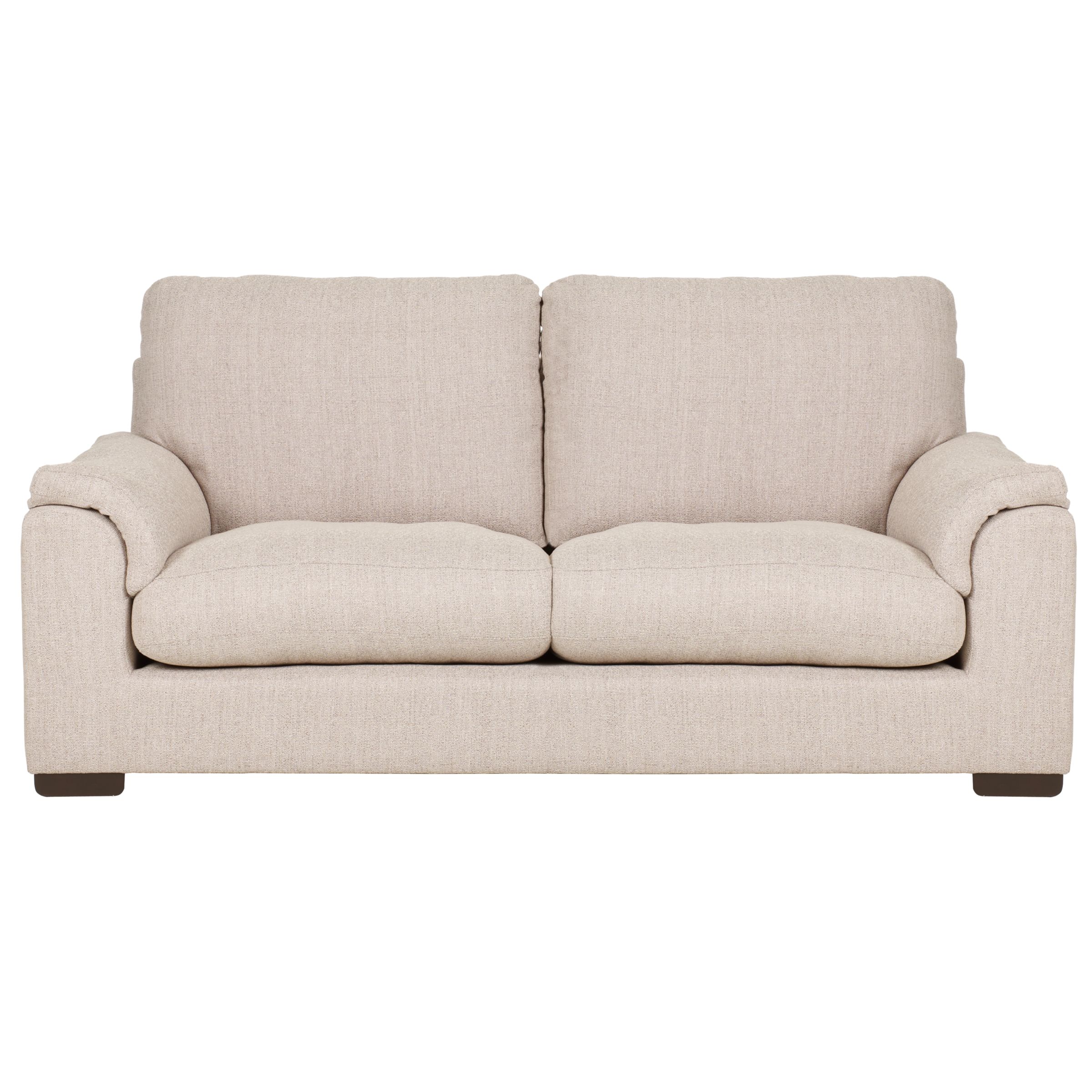 John Lewis Calabria Large Sofa, Alabaster Beige at JohnLewis