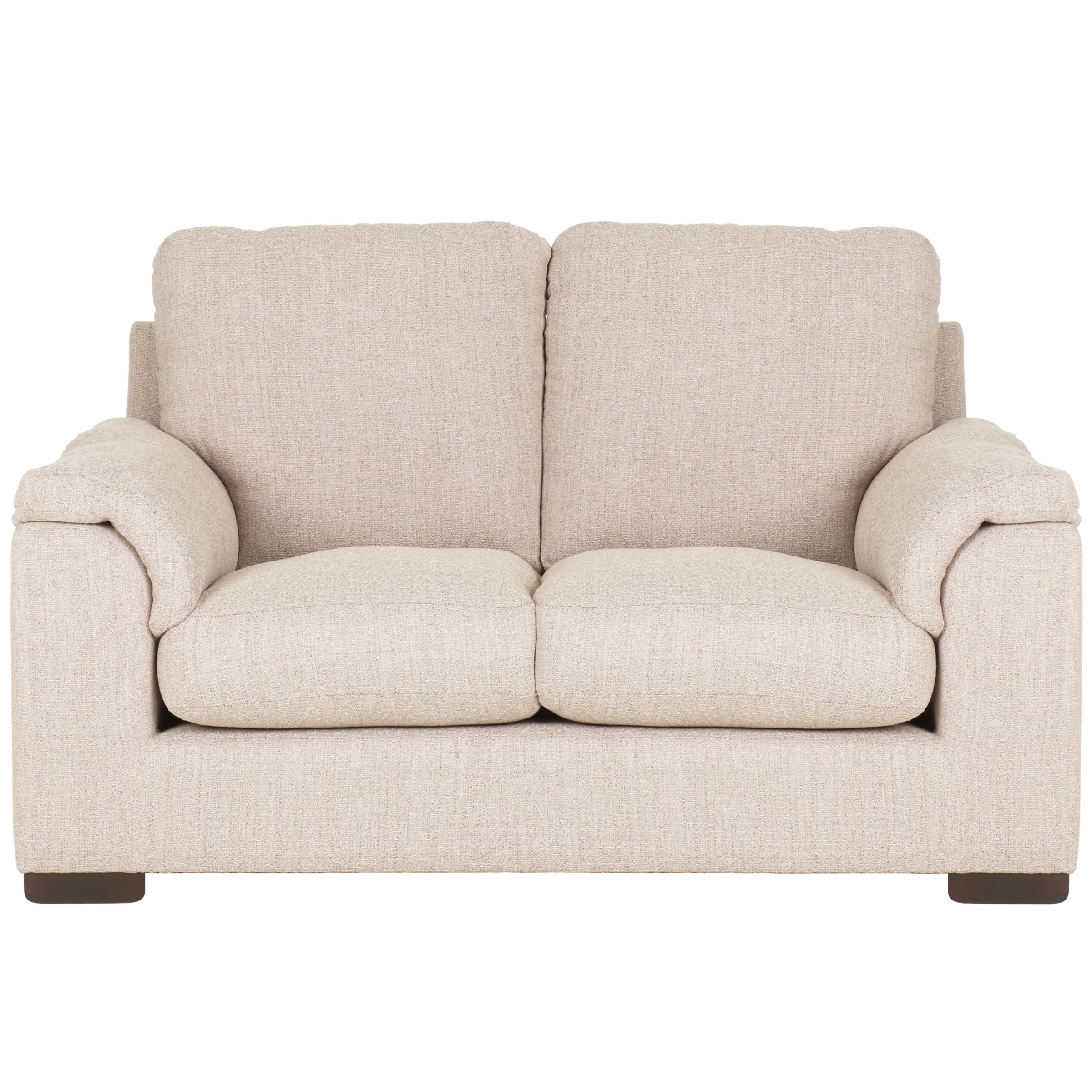 John Lewis Calabria Small Sofa, Alabaster Beige at John Lewis