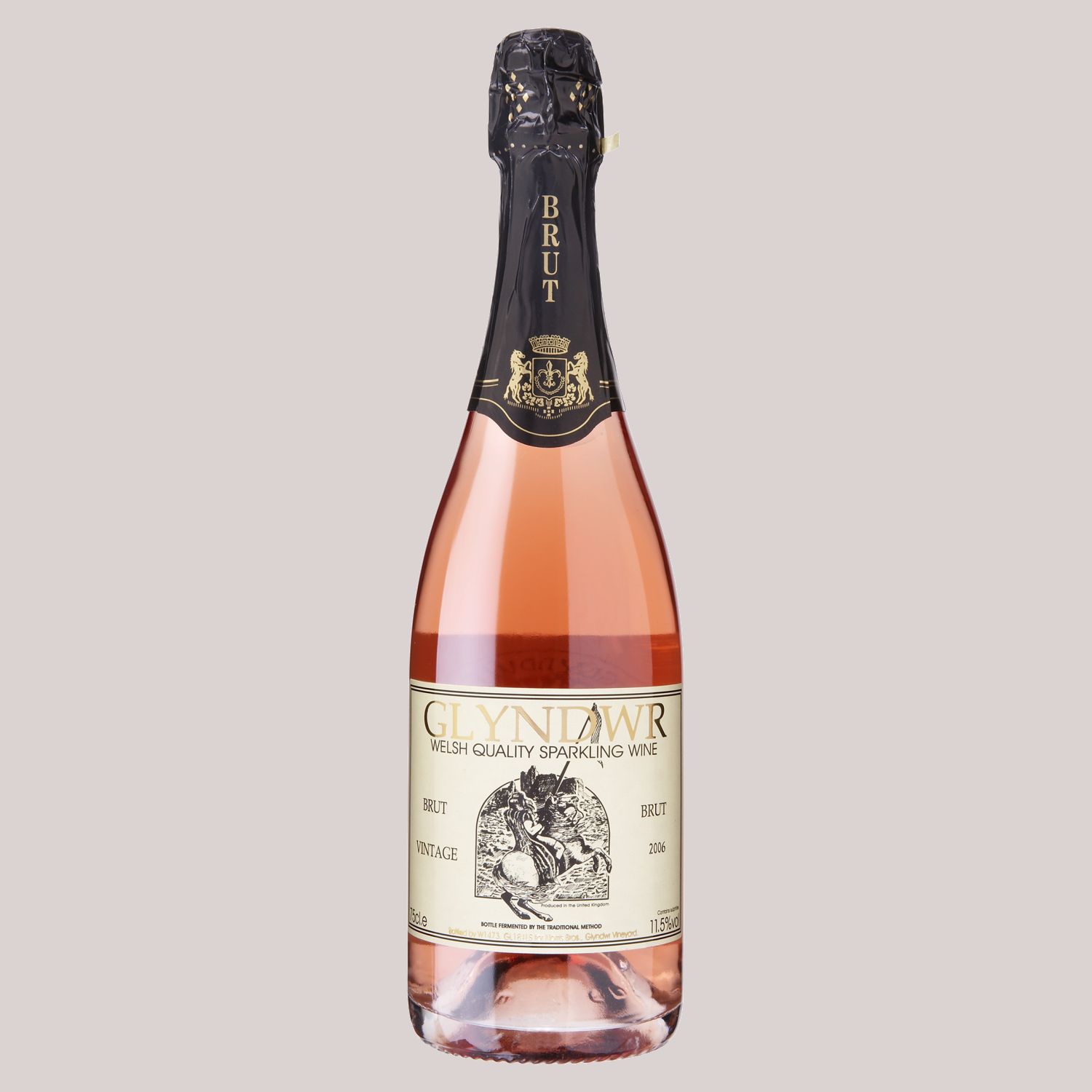 Glyndwr Sparkling Rosé Brut 2006/08 Wales, Sparkling wine at John Lewis