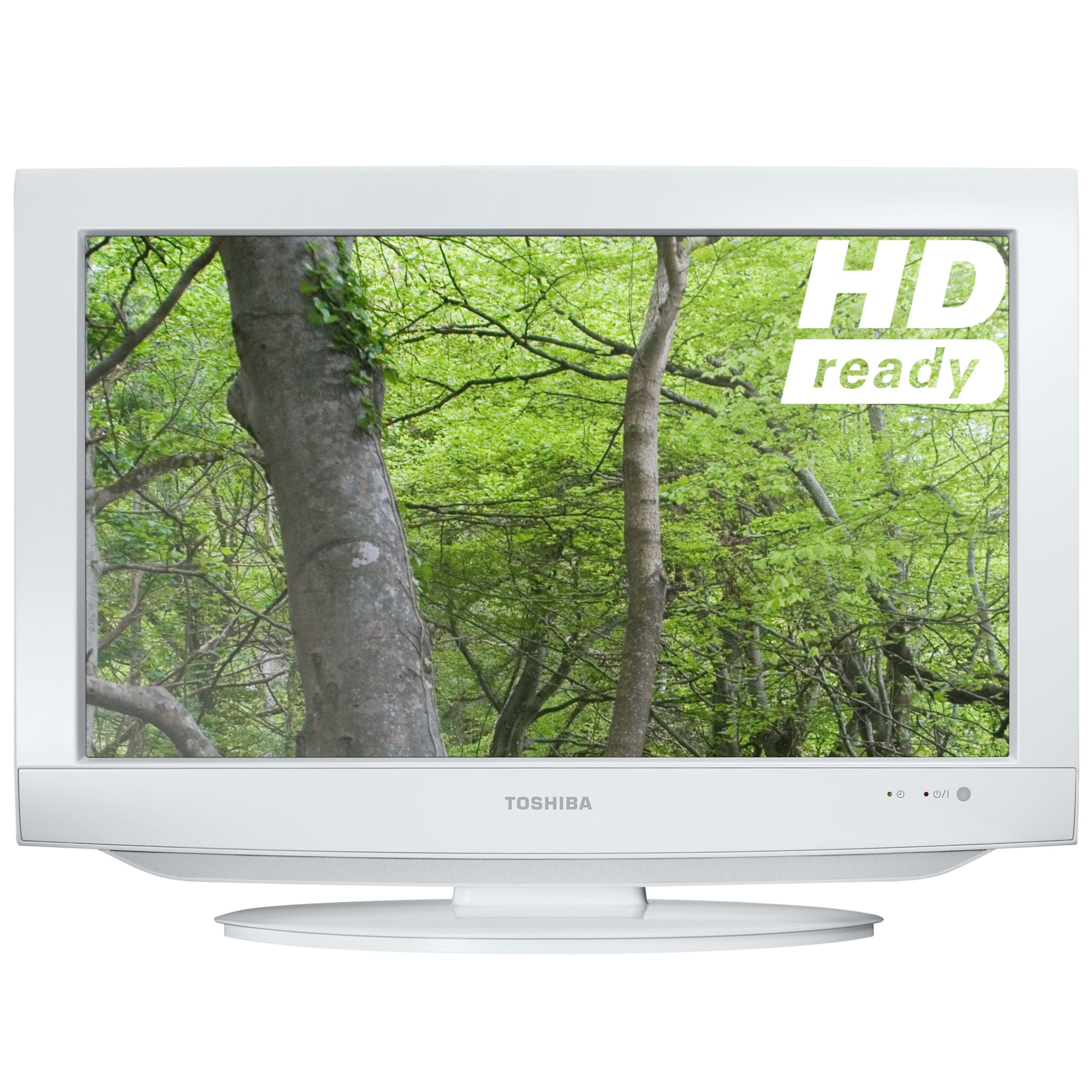 Toshiba 19DV714B LCD HD Ready Digital Television/DVD Combi, 19 Inch, White at John Lewis