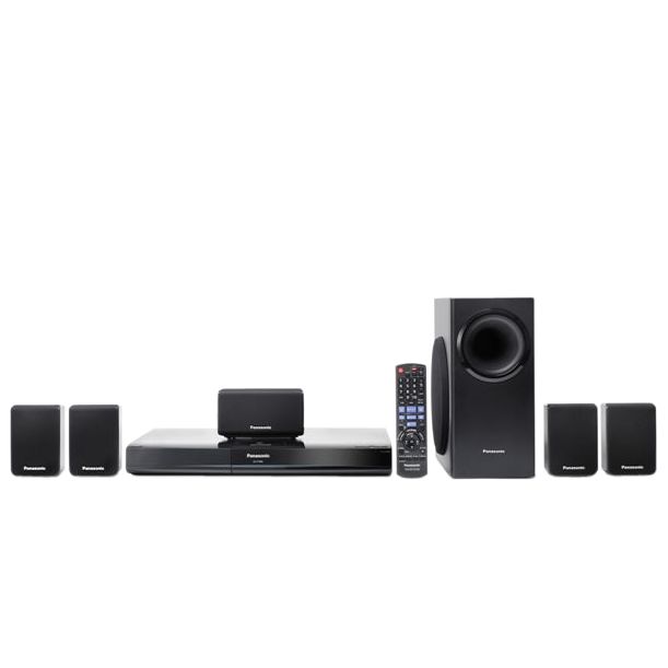 Panasonic SC-PT480EB-K DVD Home Cinema System at John Lewis