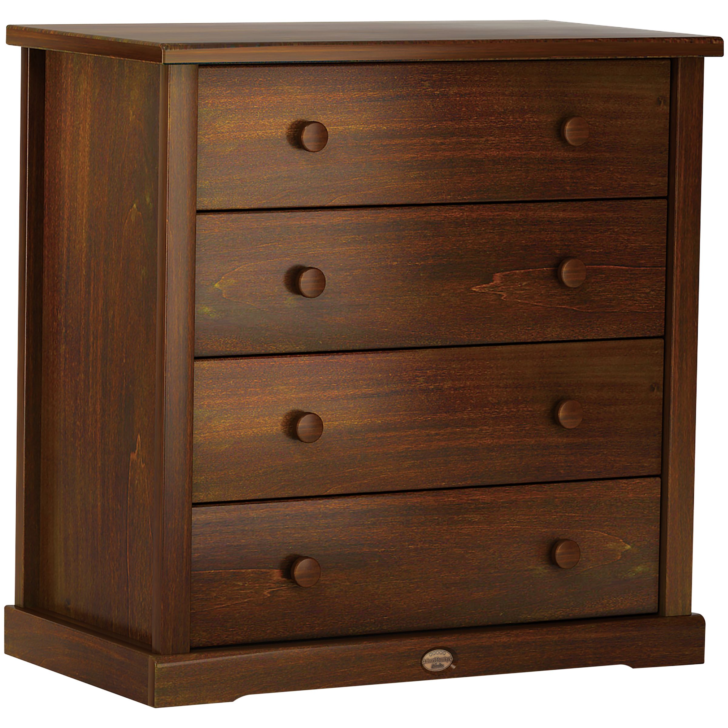 Boori 4 Drawer Chest, English Oak at John Lewis