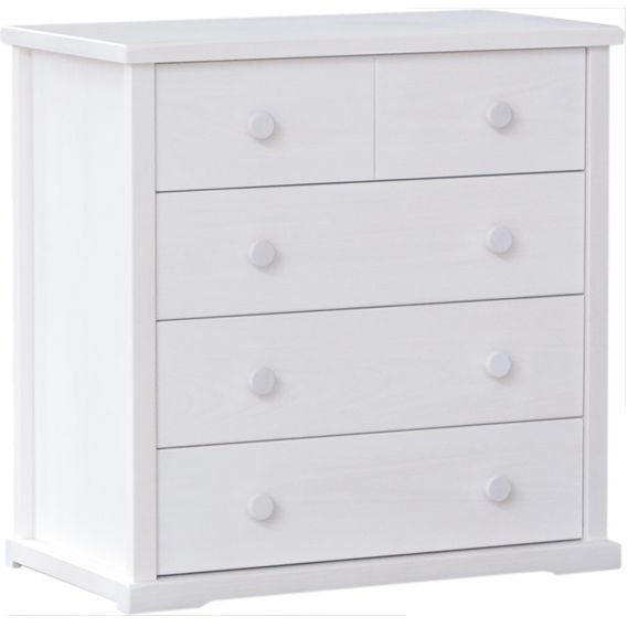 Boori 4 Drawer Chest, Soft White at John Lewis