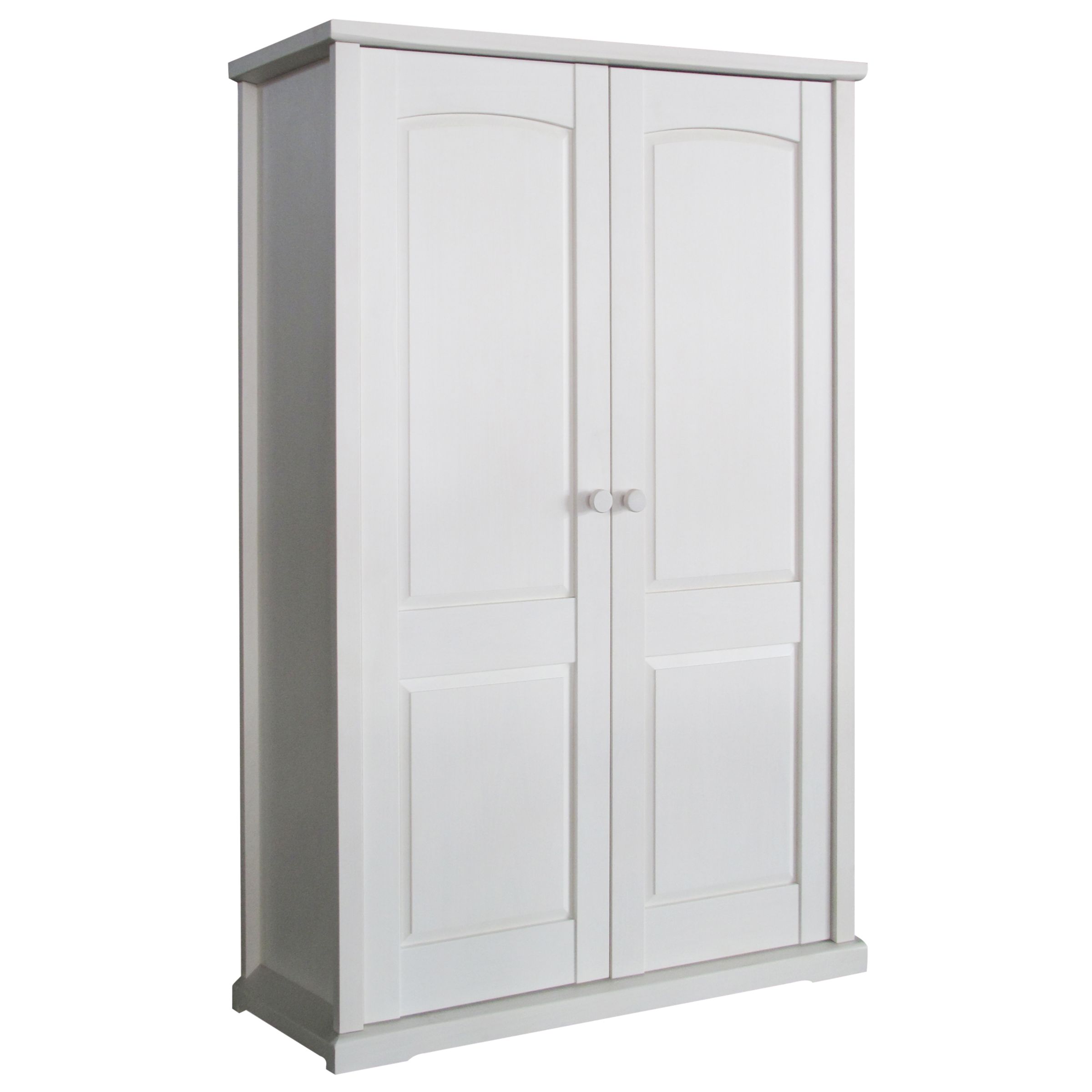 Boori Nursery Wardrobe, Soft White at John Lewis