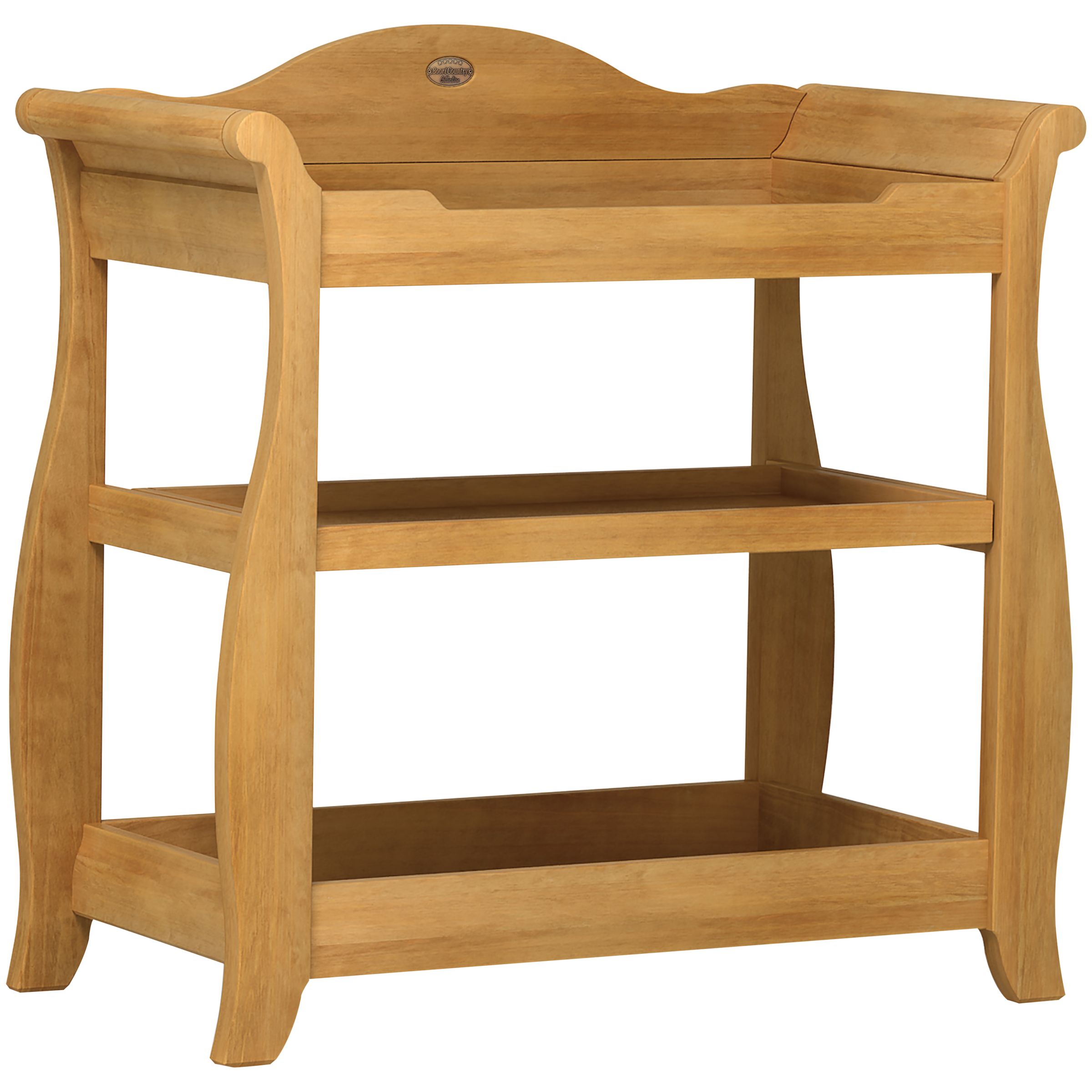 Boori Sleigh Changer, Heritage Teak at John Lewis