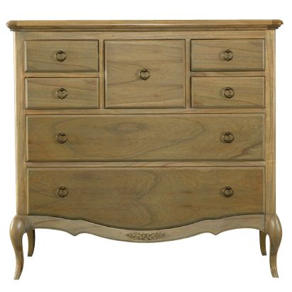 John Lewis Sophia 7 Drawer Chest, Natural at John Lewis