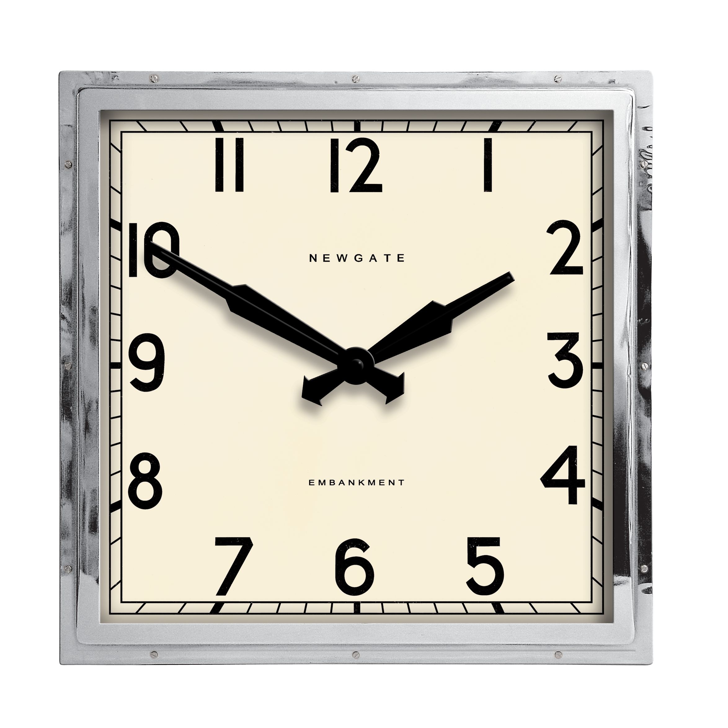 Newgate Embankment Wall Clock at John Lewis