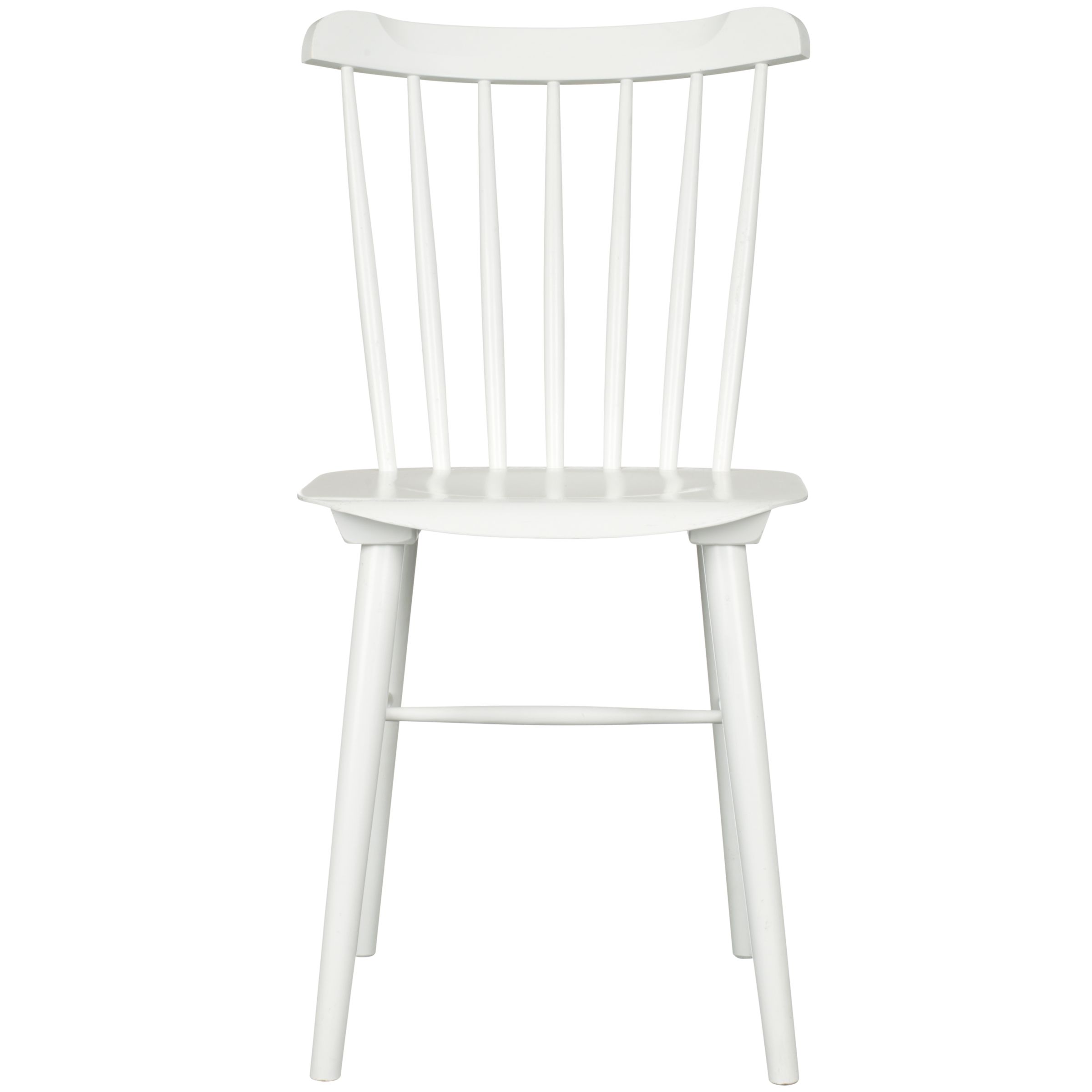 John Lewis Spindle Dining Chair, White