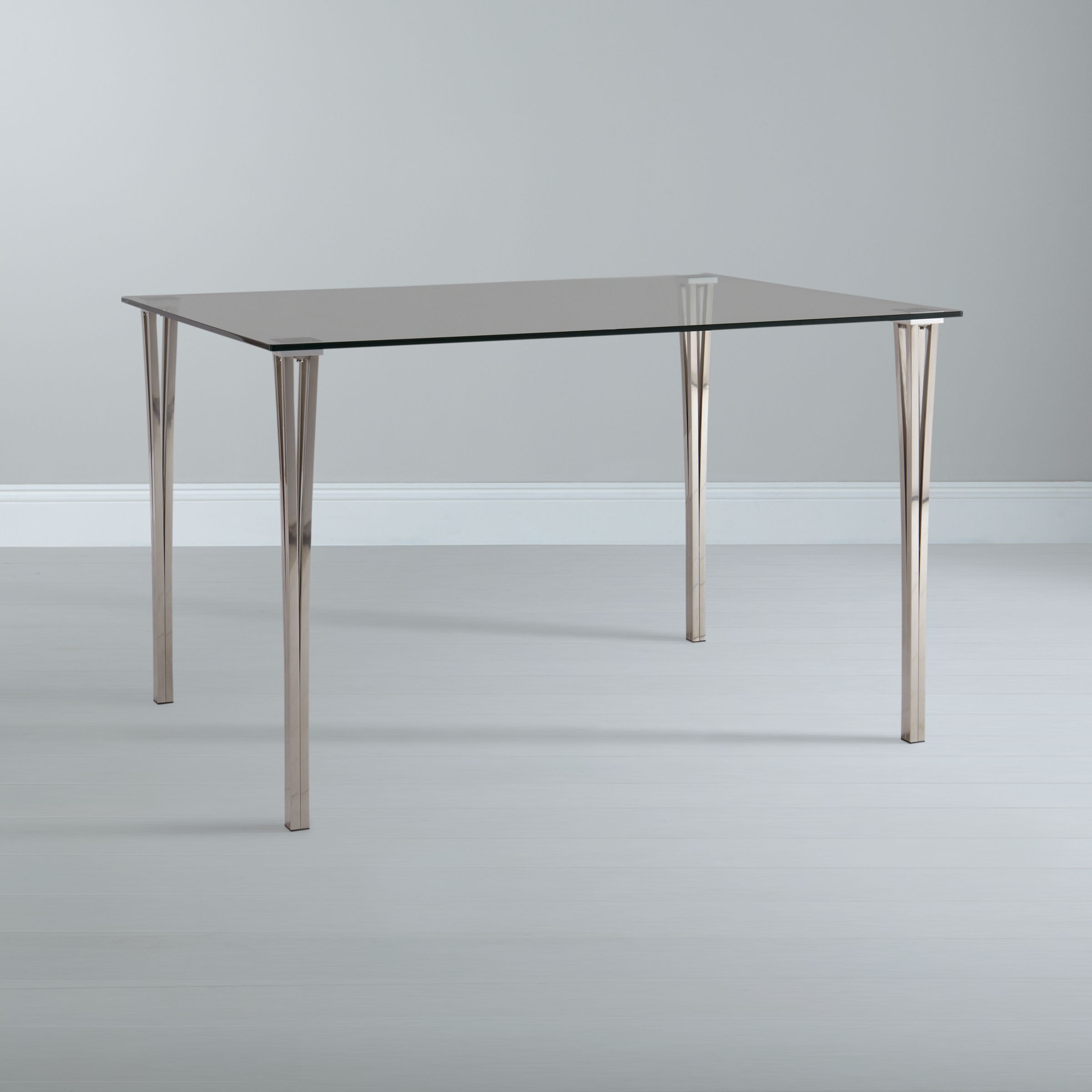 Mystic Rectangular Glass Table at John Lewis