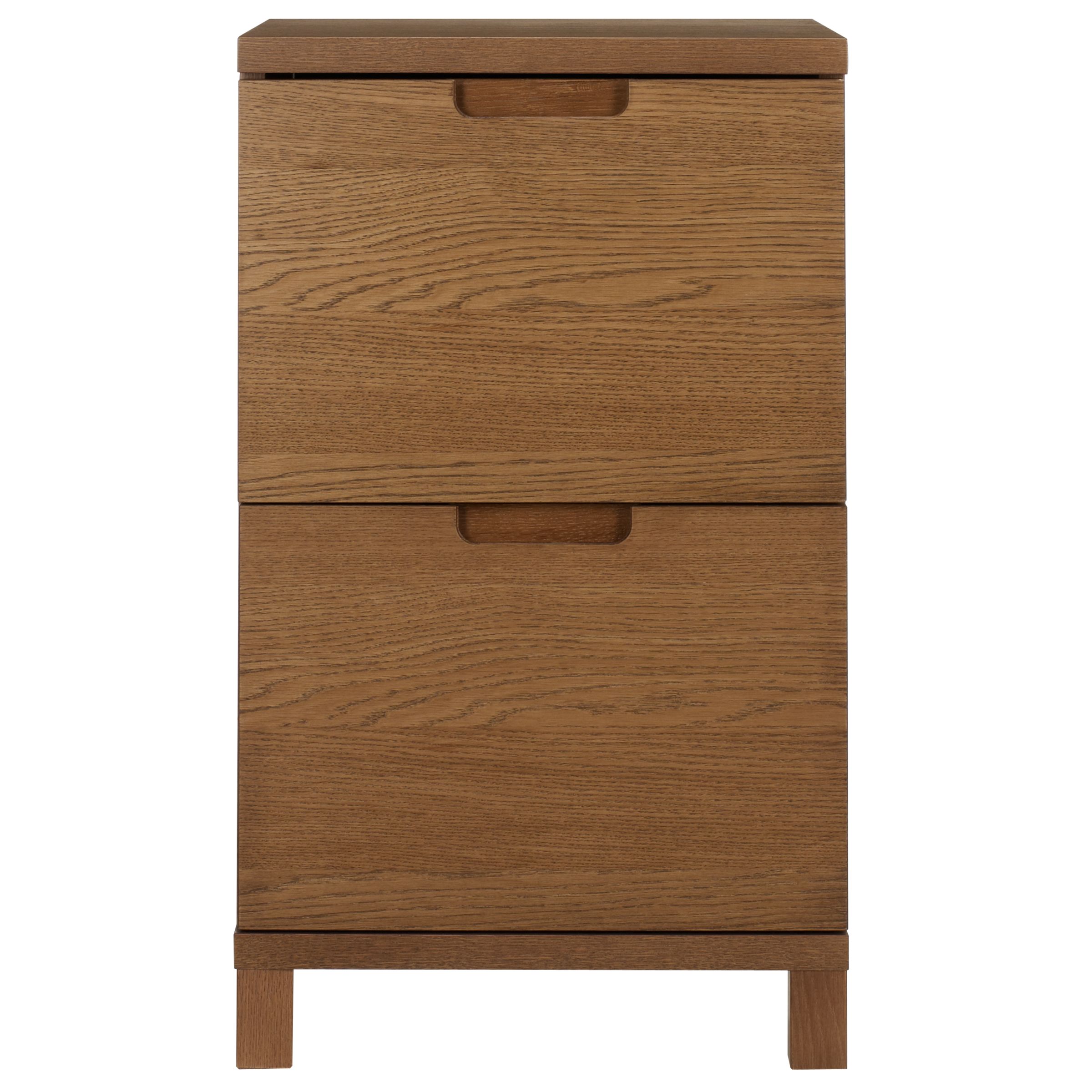 John Lewis Abacus Large Filing Cabinet, Dark at John Lewis
