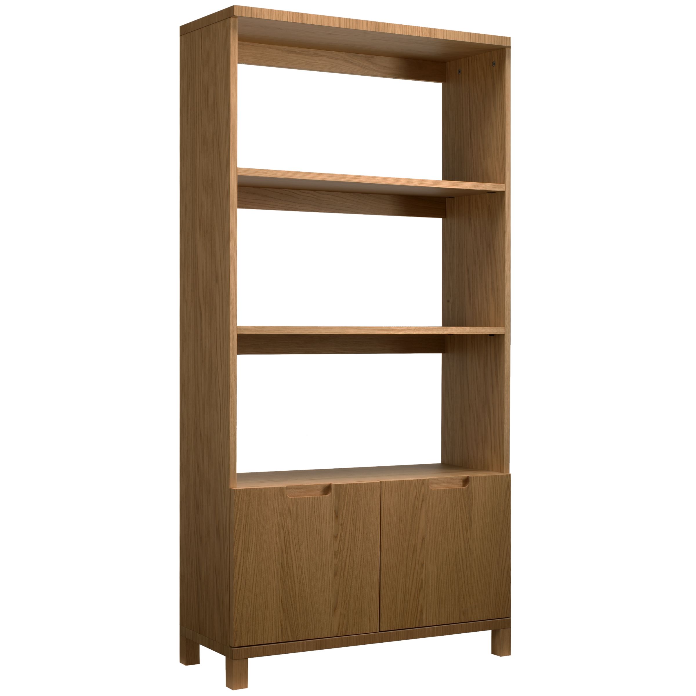 John Lewis Abacus Bookcase, Dark at John Lewis