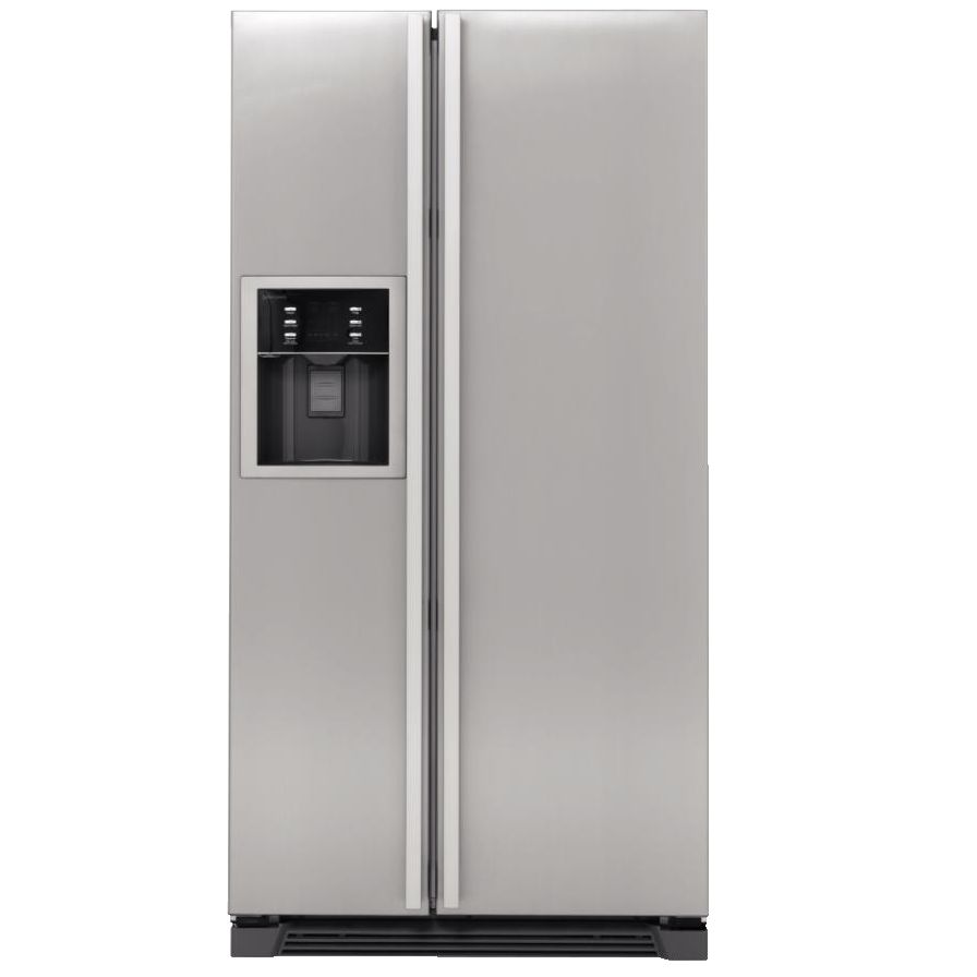 John Lewis JLAFFS2009 Side by Side Fridge Freezer, Steel Look at John Lewis