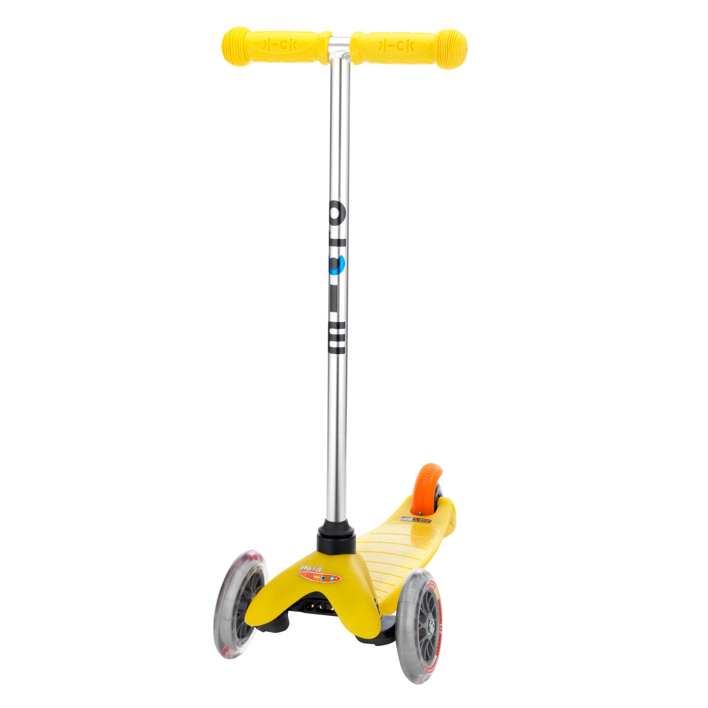 Mini Micro T-Bar Scooter, Yellow