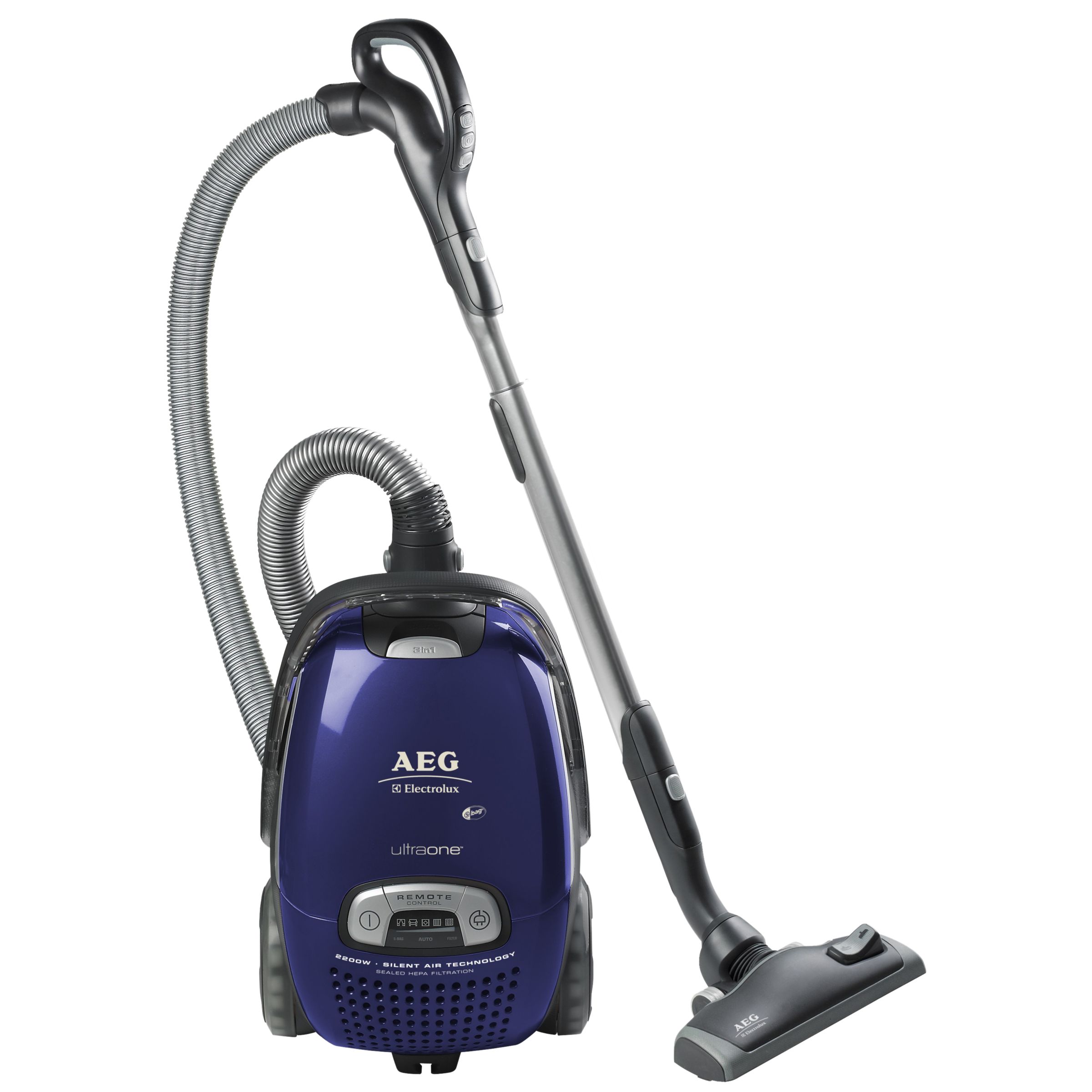 AEG AEL8840 Ultra One Cylinder Vacuum Cleaner, Deep Blue at John Lewis