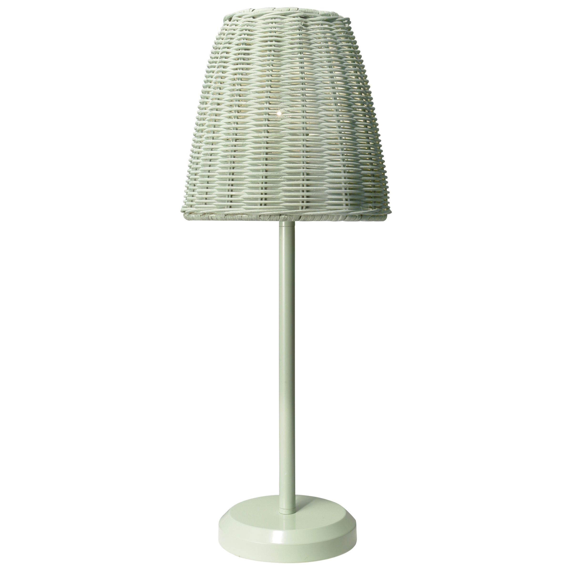 John Lewis Felicity Table Lamp, Eau de Nil