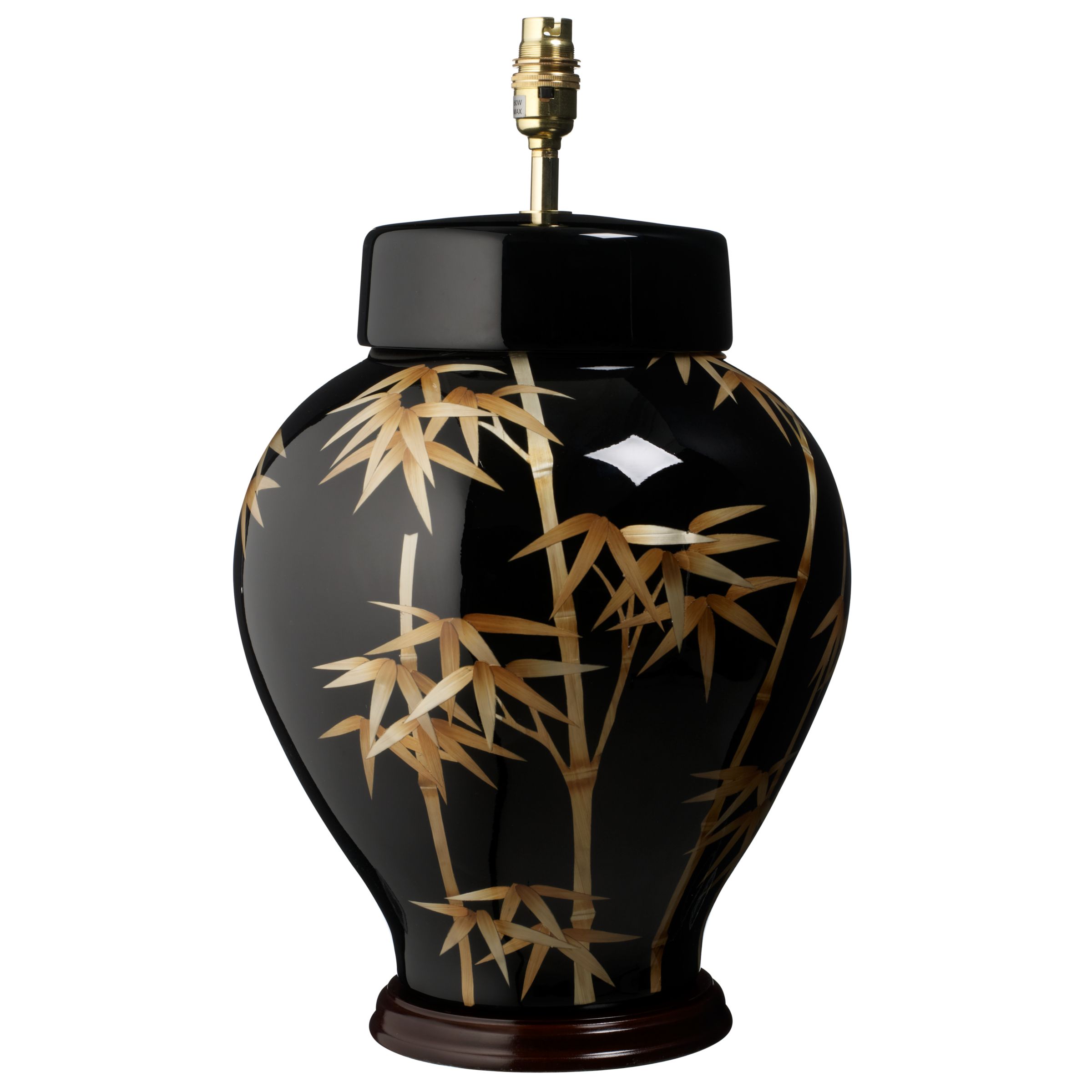 Bamboo Temple Jar Lamp Base at John Lewis