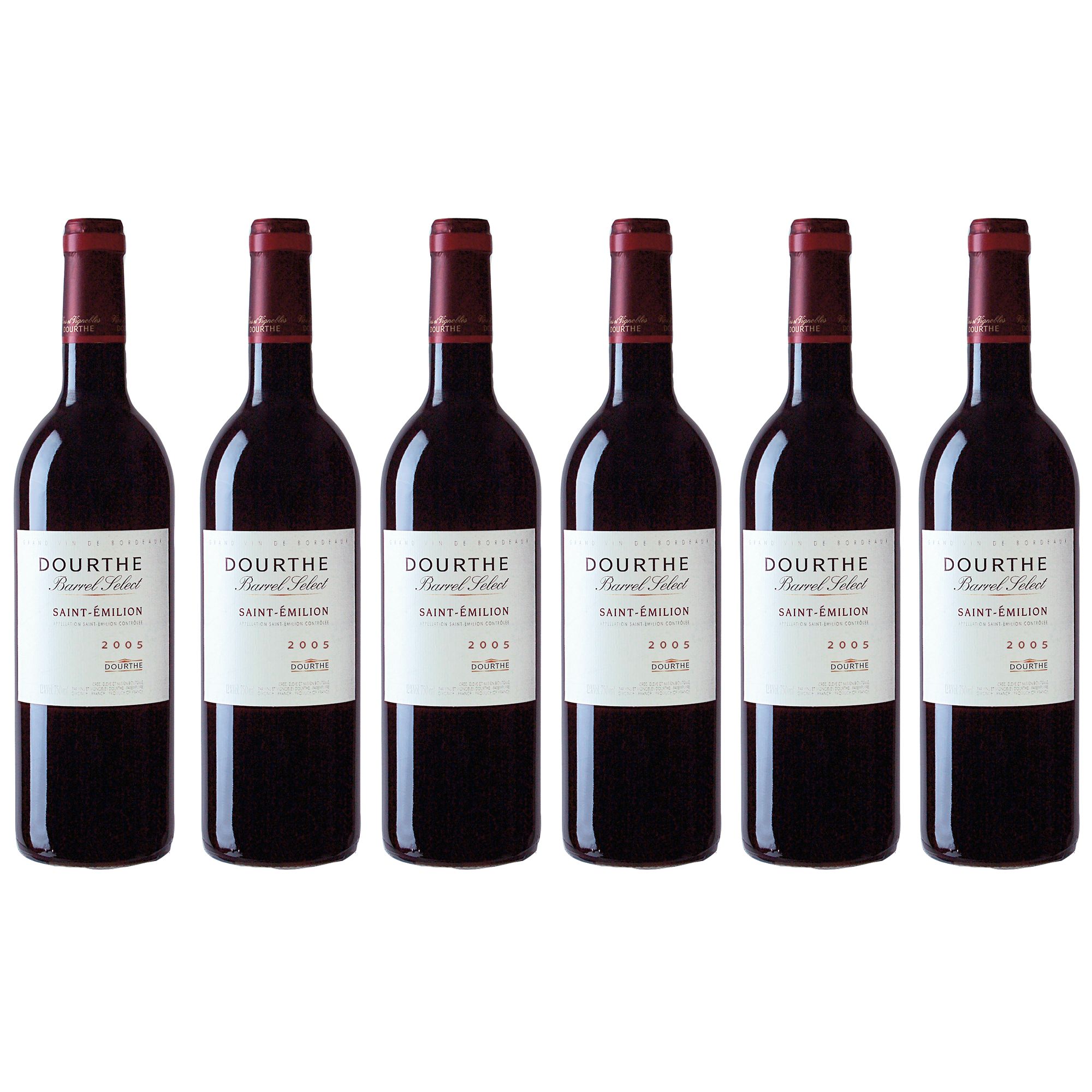 Dourthe Barrel Select Saint-Émilion, Case of 6