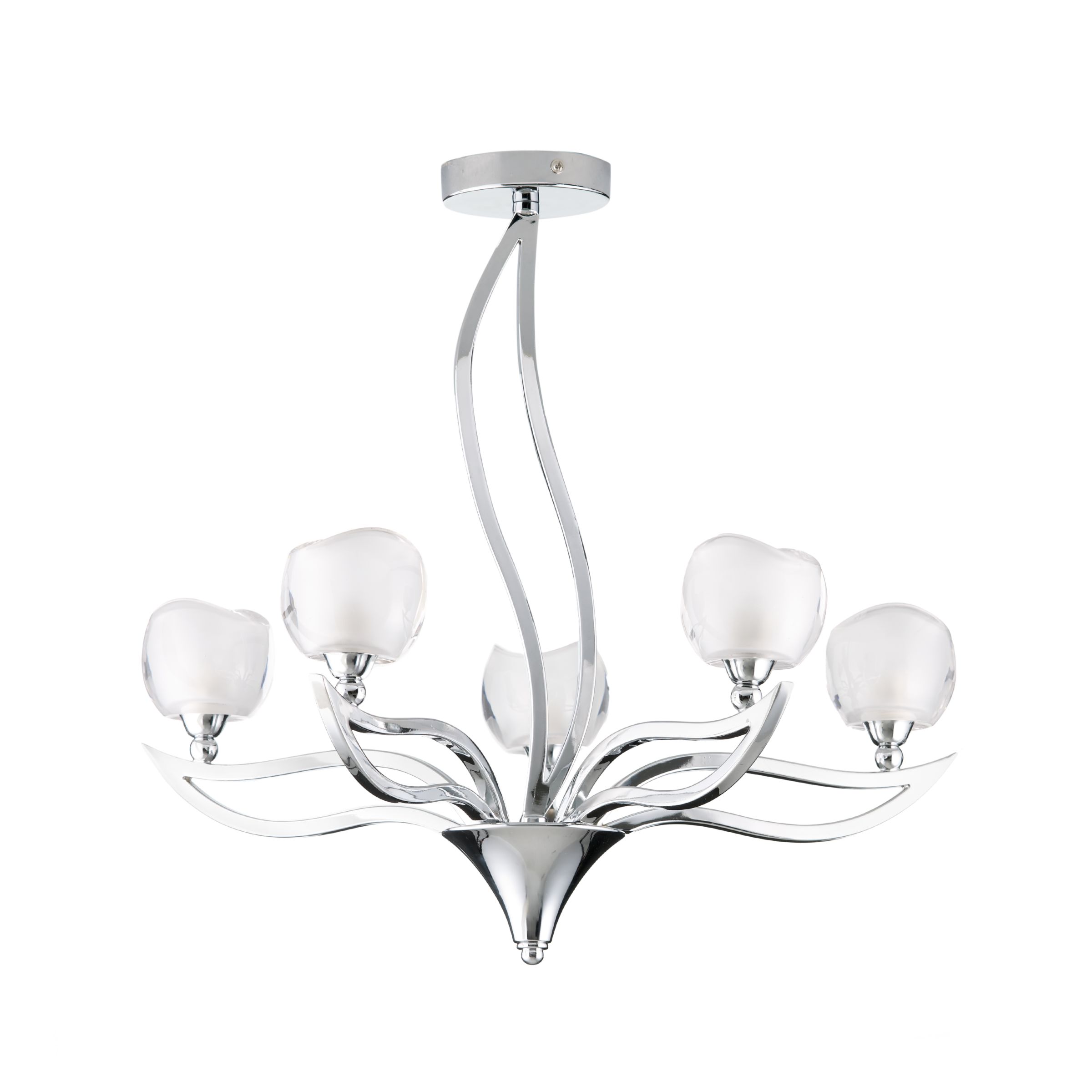 John Lewis Sylivia Ceiling Light, 5 Arm