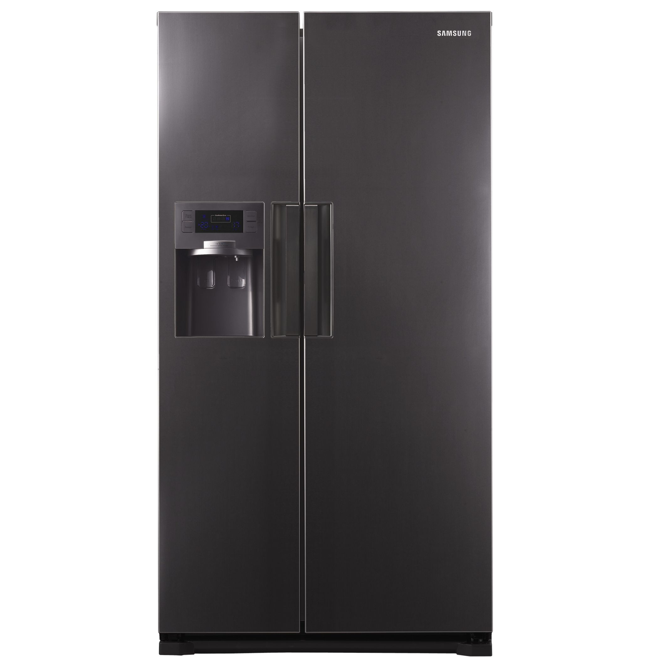 Samsung RSH7UNMH Side by Side Fridge Freezer, Manhattan Silver at John Lewis