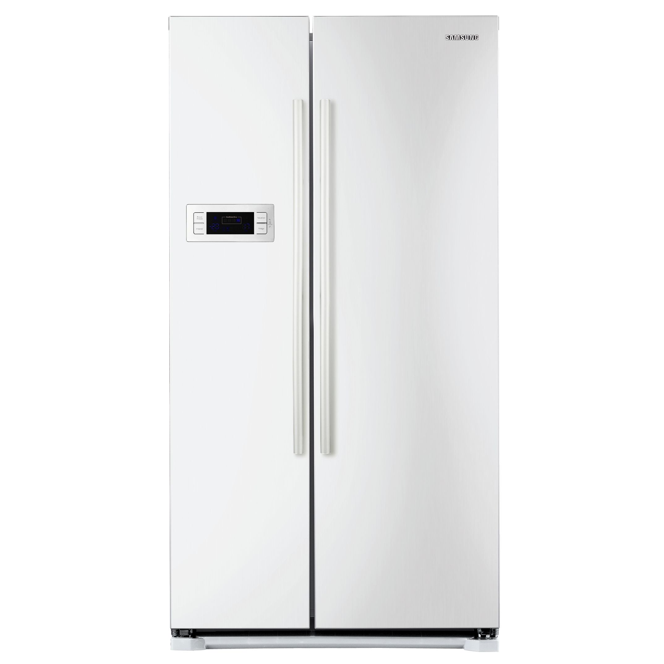 Samsung RSH5SHSW Side by Side Fridge Freezer, Snow White at John Lewis