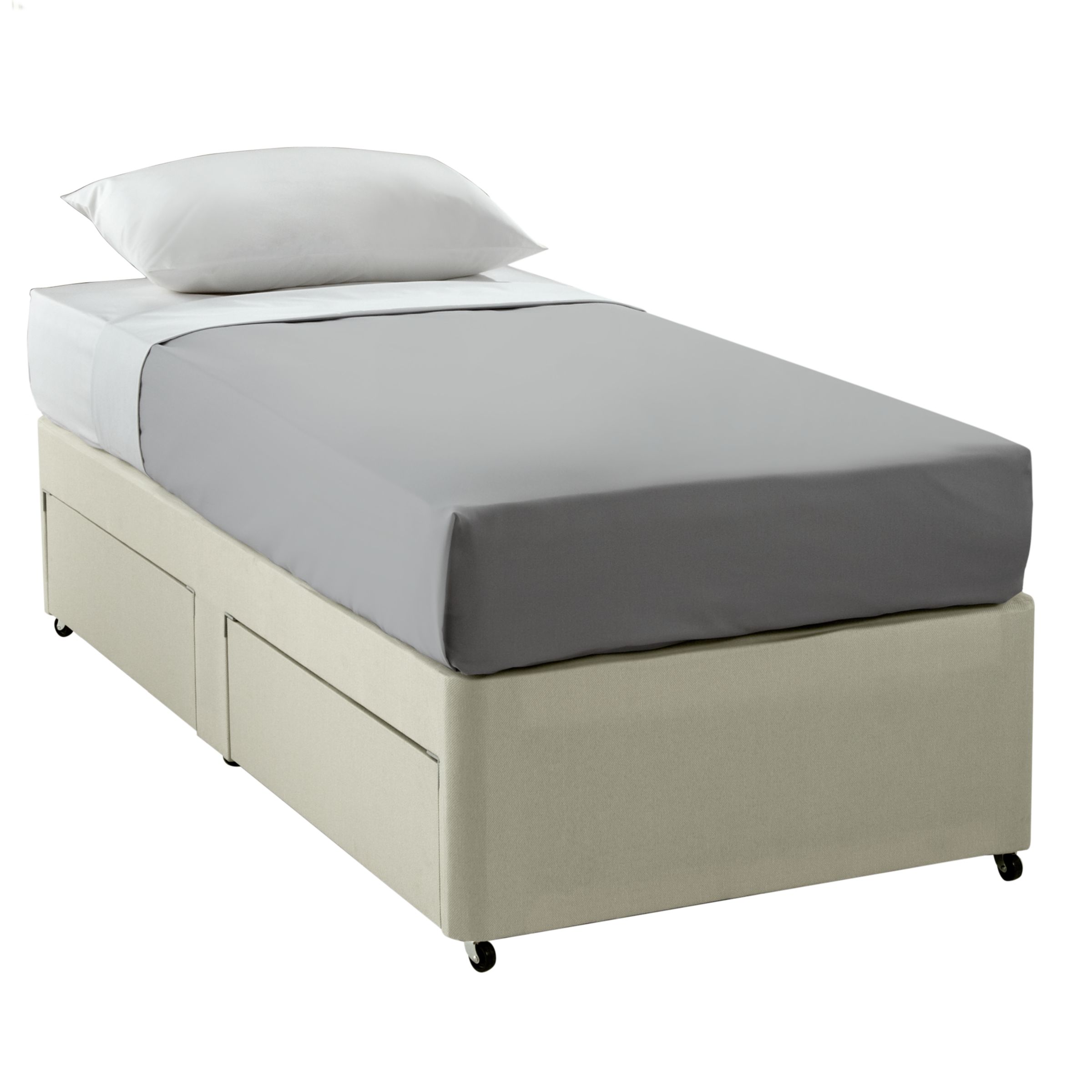 John Lewis Non Sprung Divan Base, Single at John Lewis