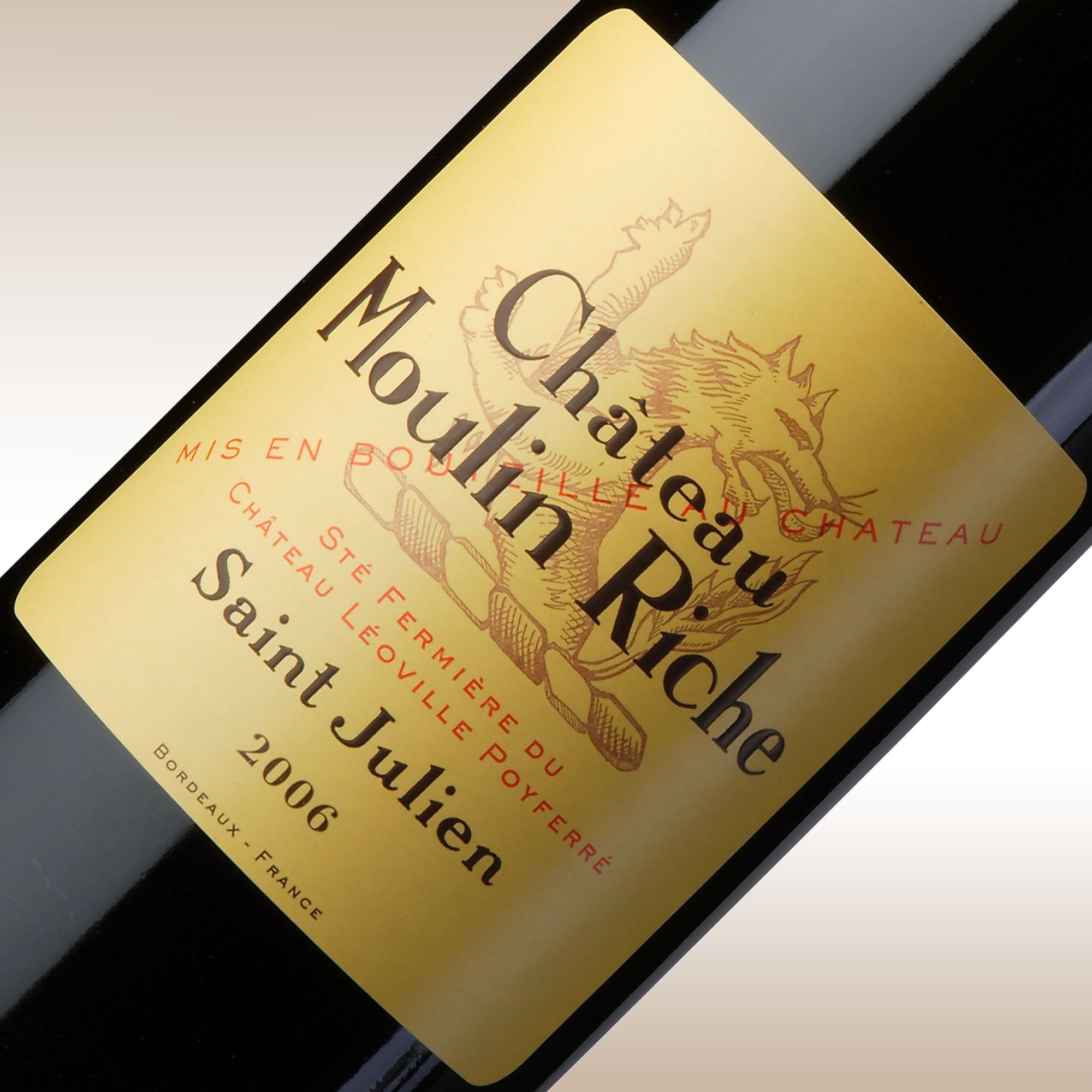 Château Moulin Riche 2006 Cru Bourgeois, Saint-Julien, Bordeaux, France at JohnLewis