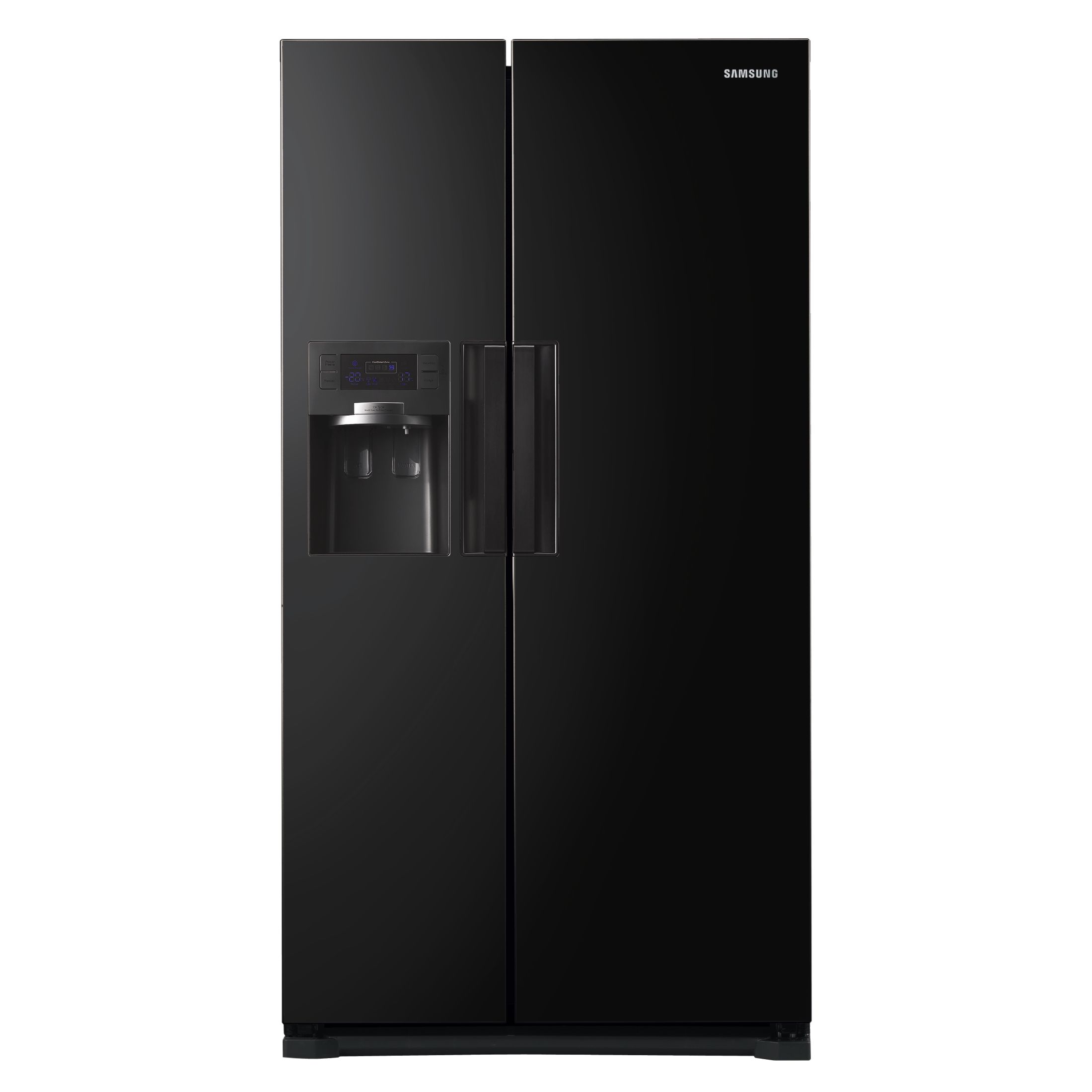 Samsung RSH7UNBP Side by Side Fridge Freezer, Black at John Lewis
