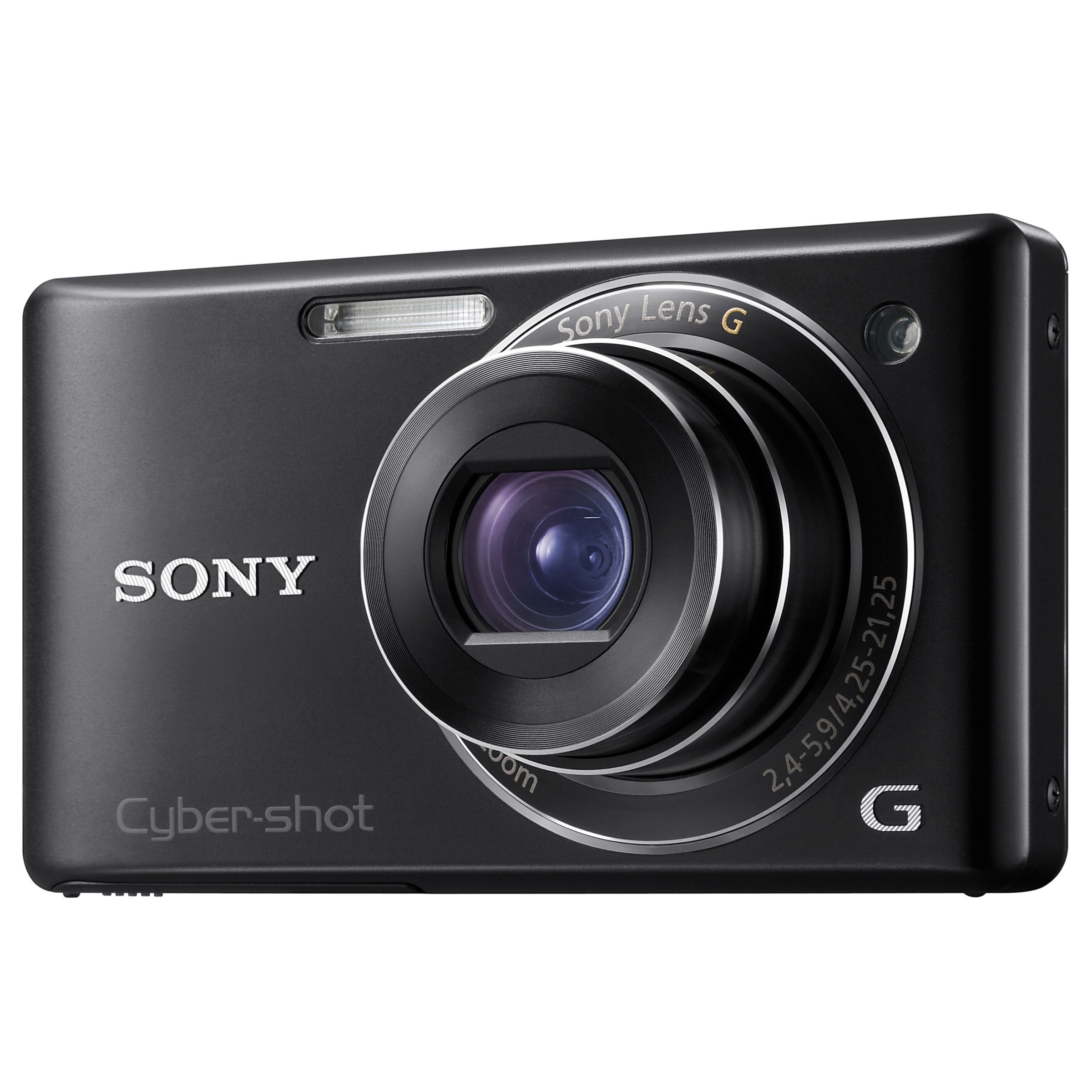 Sony Cyber-shot DSC-W380B Digital Camera, Black at JohnLewis
